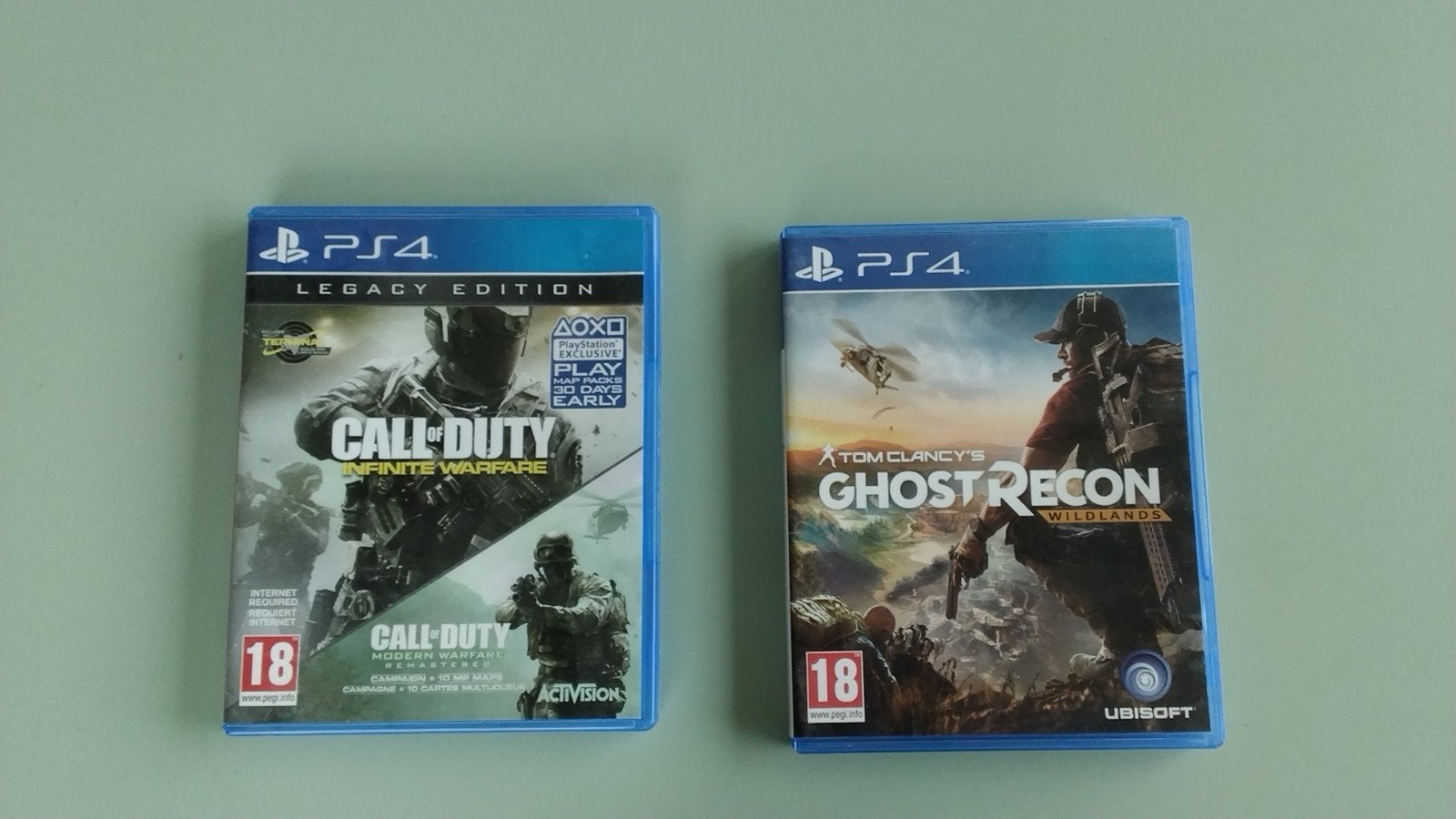2 ps 4 games, Vanaf 18 jaar, 1 speler, Zo goed als nieuw, Ophalen