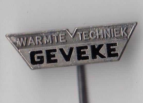 Geveke Warmte Techniek speldje, Gebruikt, Niet vindbaar, Niet vindbaar, Speldje of Pin