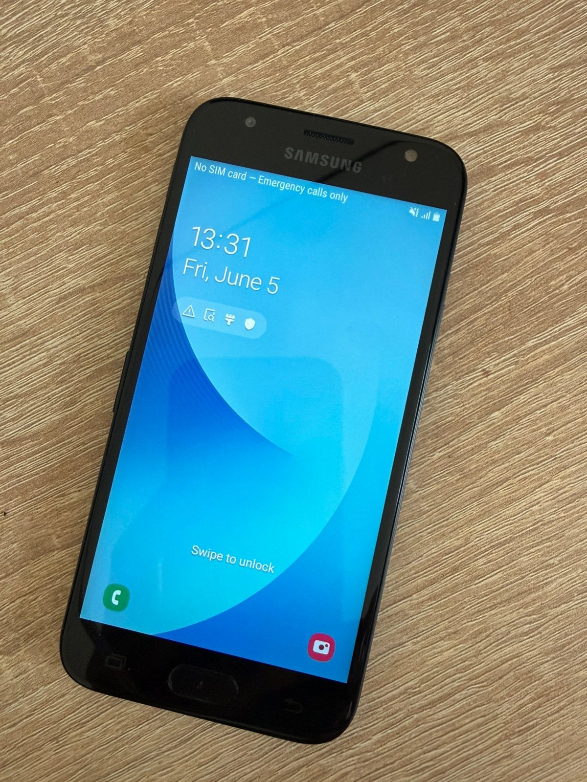 Samsung J3, Telecommunicatie, Mobiele telefoons | Samsung, Overige modellen, Zwart, Touchscreen, Ophalen of Verzenden
