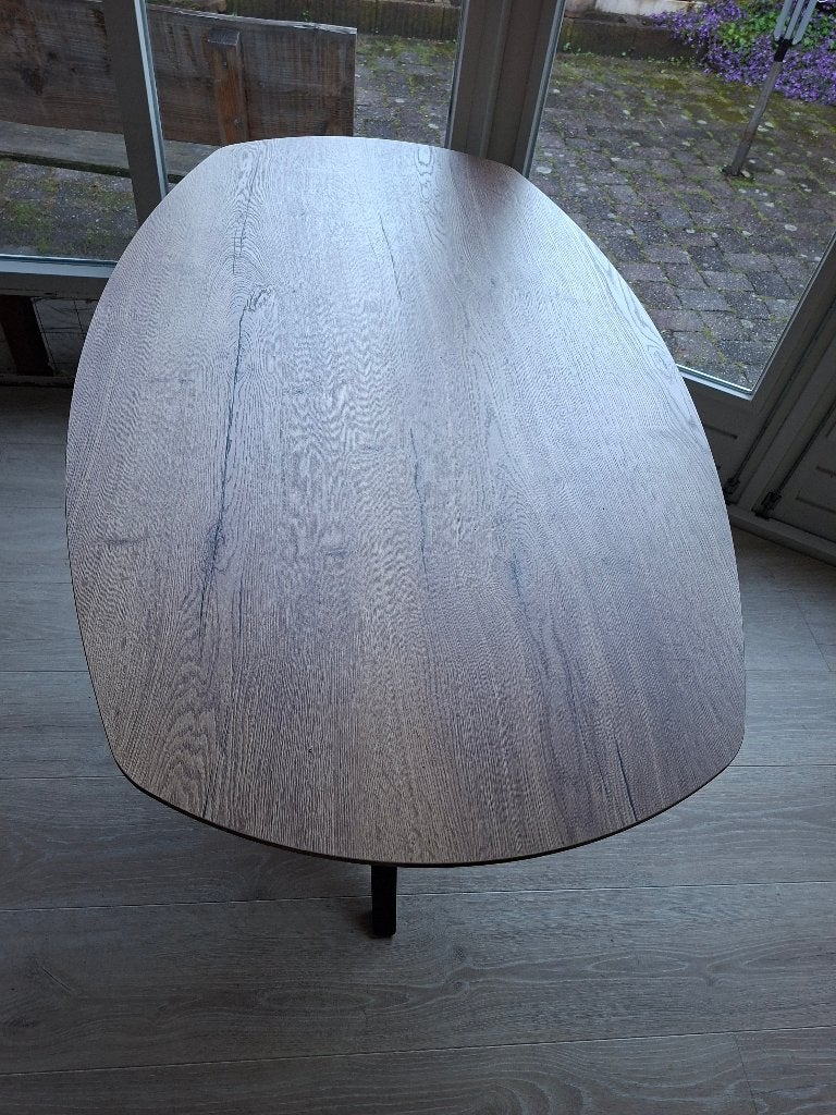 Tafelblad, Huis en Inrichting, Tafels | Eettafels, Ophalen, 50 tot 100 cm, Zo goed als nieuw, Rechthoekig