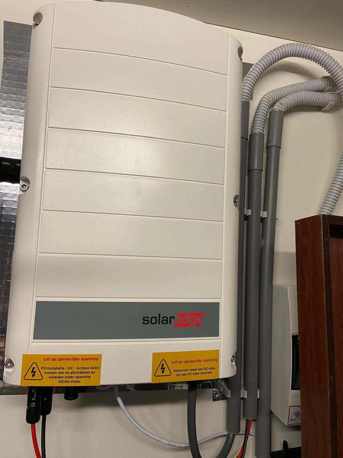 SolarEdge SE5K 5kW 3-fase omvormer – nieuwstaat Home Wave, Ophalen, Zo goed als nieuw, Overige typen, 200 wattpiek of meer