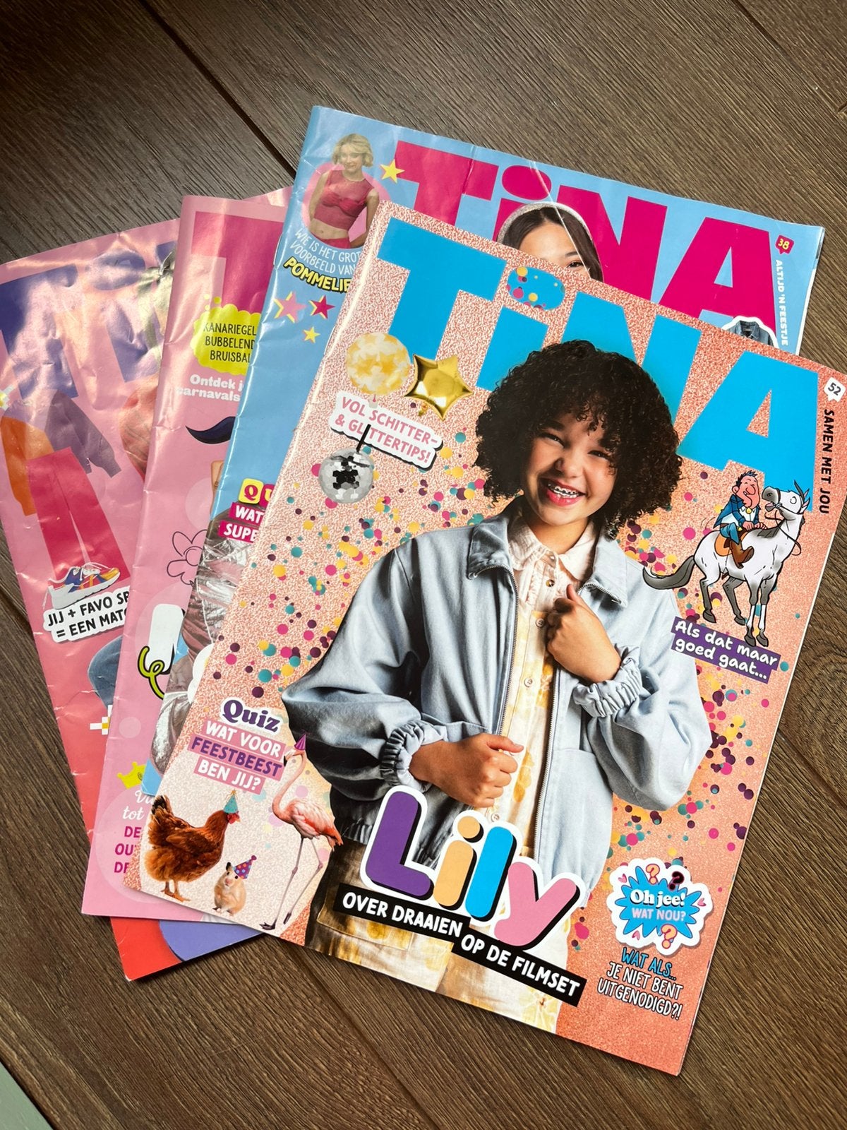 Héél veel Tina tijdschriften, Ophalen, Gelezen, Overige typen