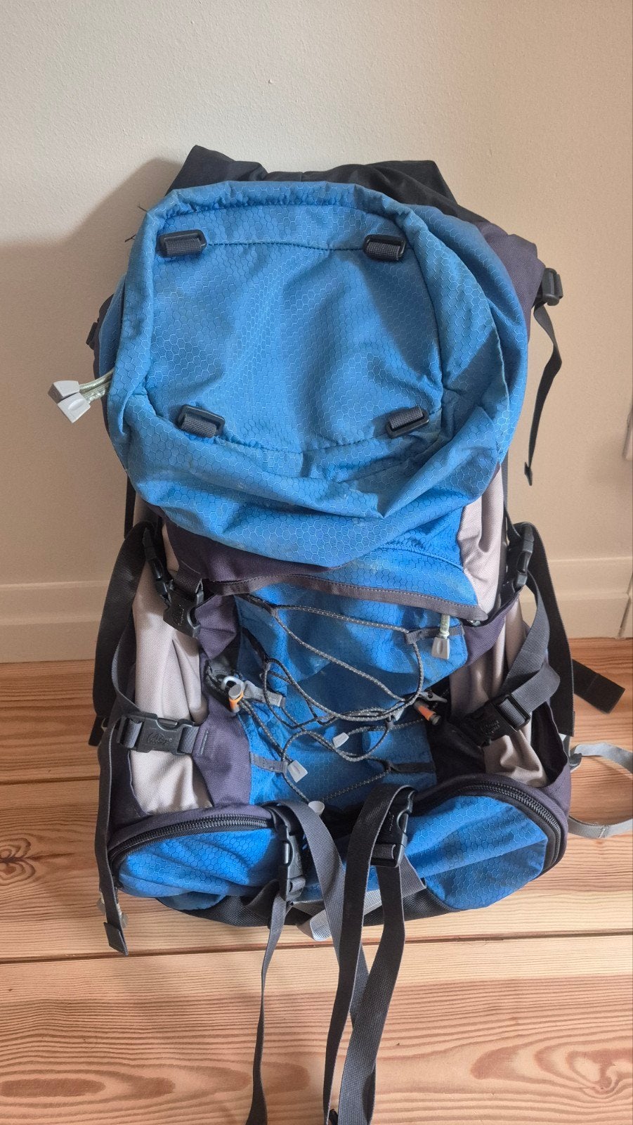 Backpack Lowe Alpine Cerro Terro 65+15, Ophalen of Verzenden, Gebruikt, Blauw, 30 cm of meer