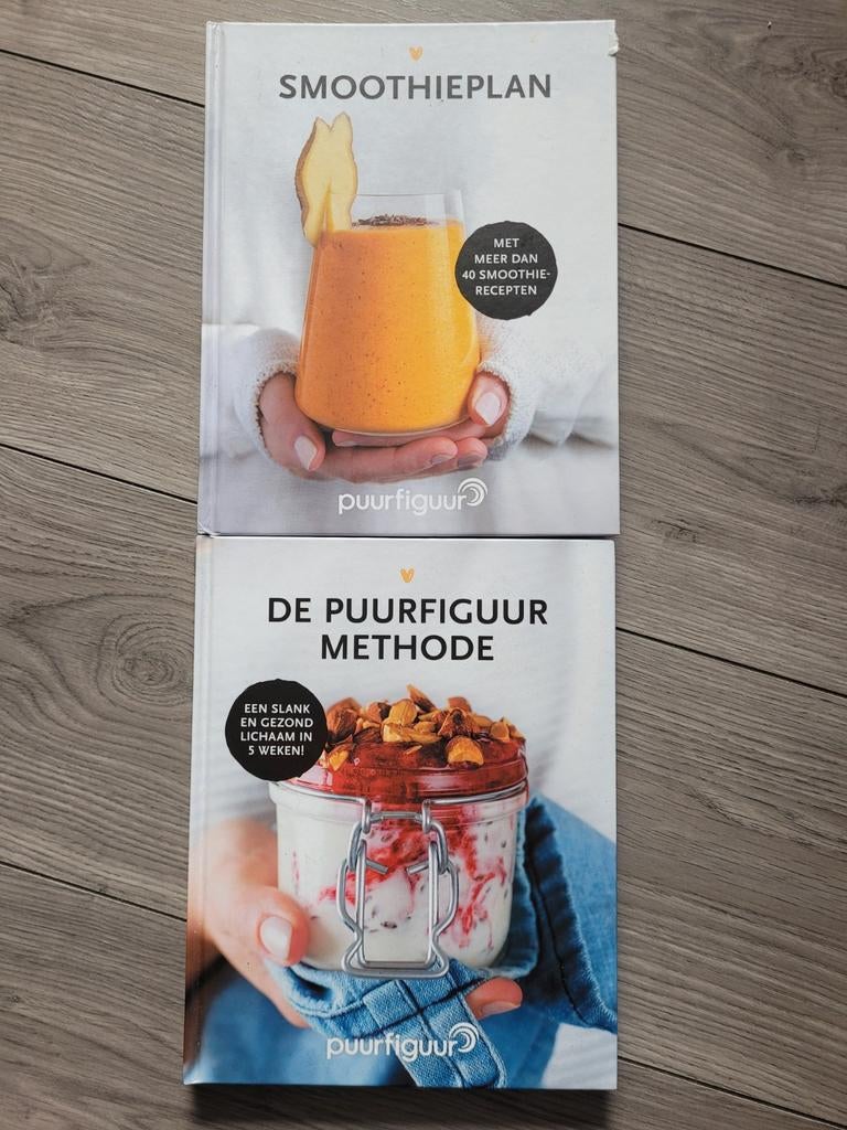 PuurFiguur boeken: Smoothieplan en De PuurFiguur Methode, Boeken, Gezondheid, Dieet en Voeding, Ophalen of Verzenden