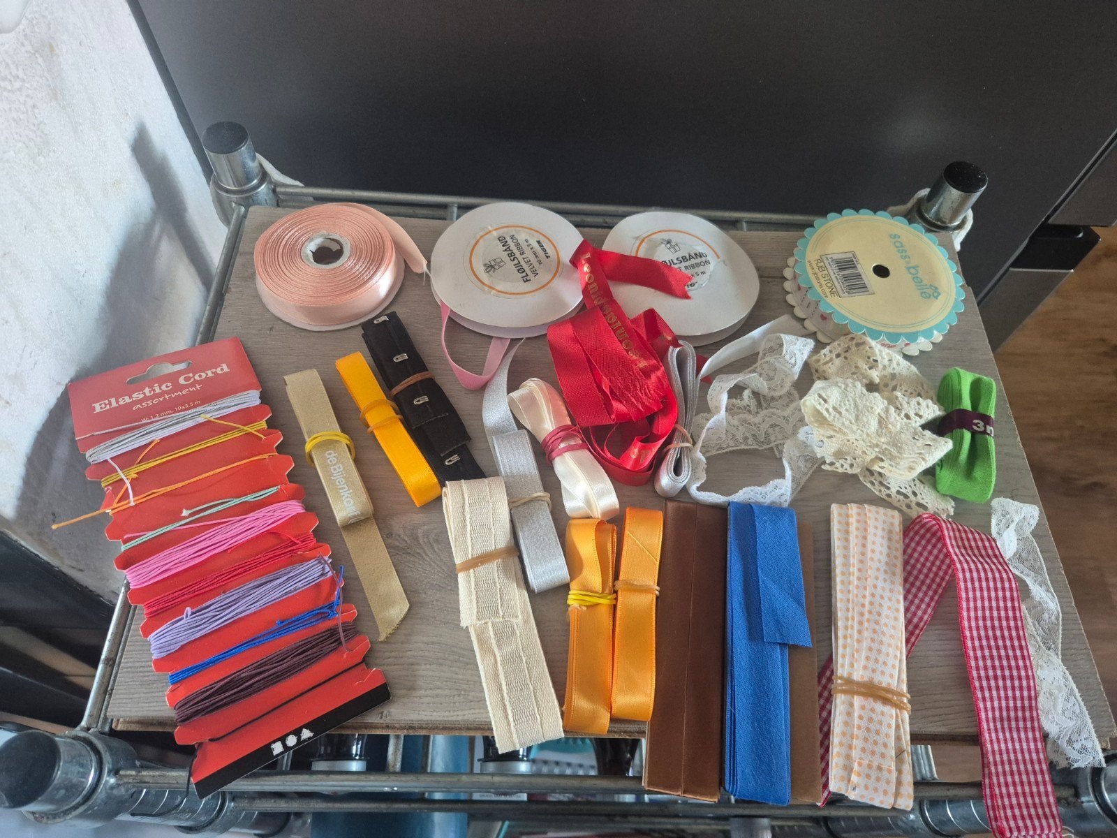 lint,band  kant en elastiek, Ophalen of Verzenden, Nieuw, Lint, Band of Elastiek
