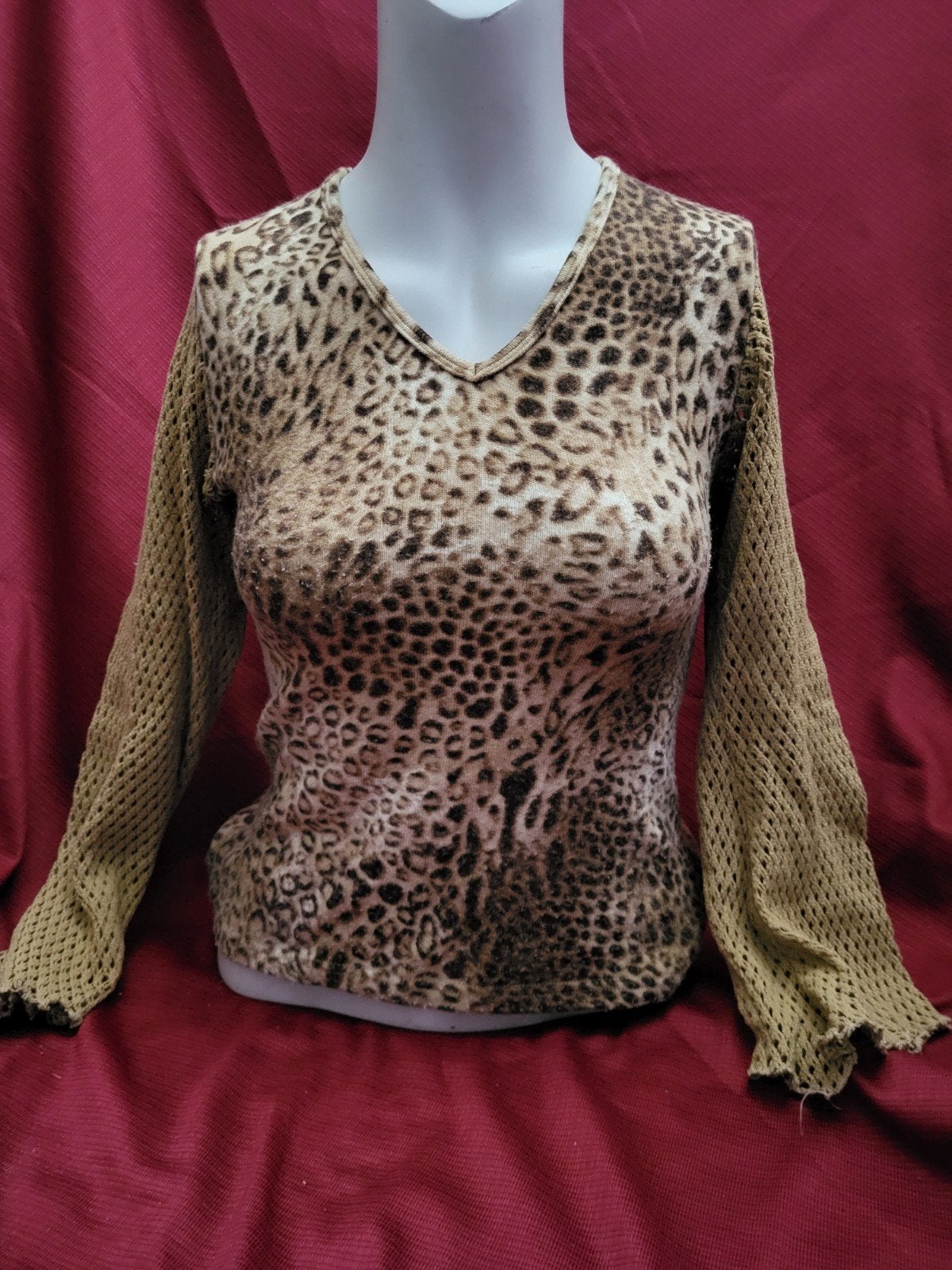 damestrui, Kleding | Dames, Tops, Bruin, Maat 42/44 (L), Ophalen of Verzenden, Zo goed als nieuw