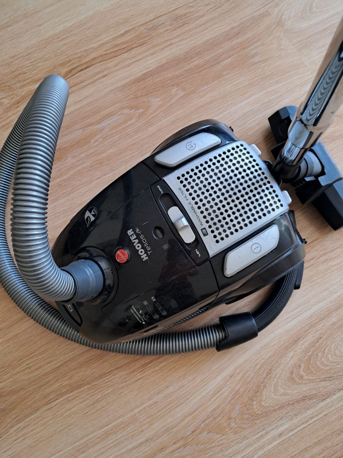Hoover Telios Plus TE70-TE20084 en Tomado TVC3001R/01, Stofzak, Overige merken, Gebruikt, Ophalen of Verzenden