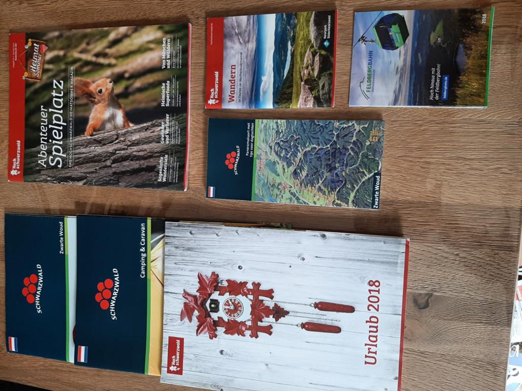 Reisgidsen en brochures Zwarte Woud (Duitsland), Europa, Ophalen of Verzenden, Brochure, Gelezen