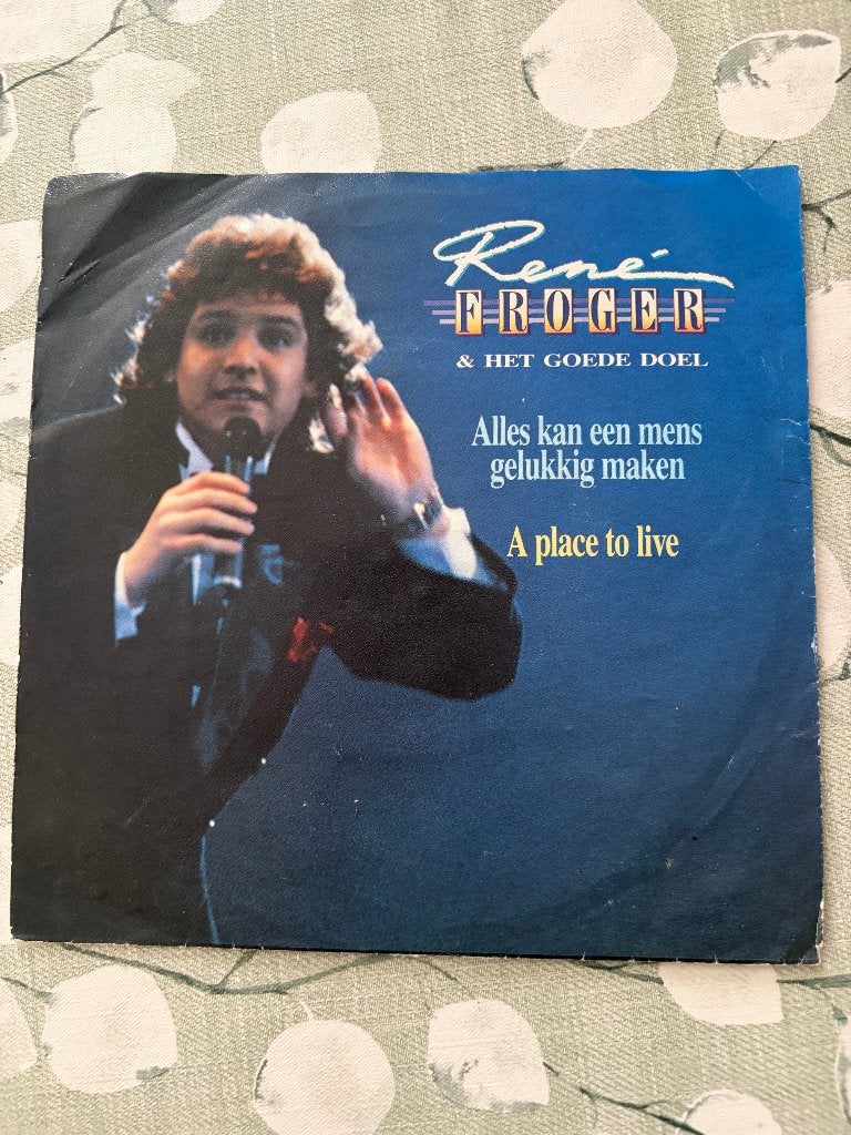 René Froger en het Goede Doel - Alles kan een Mens Gelukkig, Ophalen of Verzenden, Gebruikt, 7 inch, Nederlandstalig