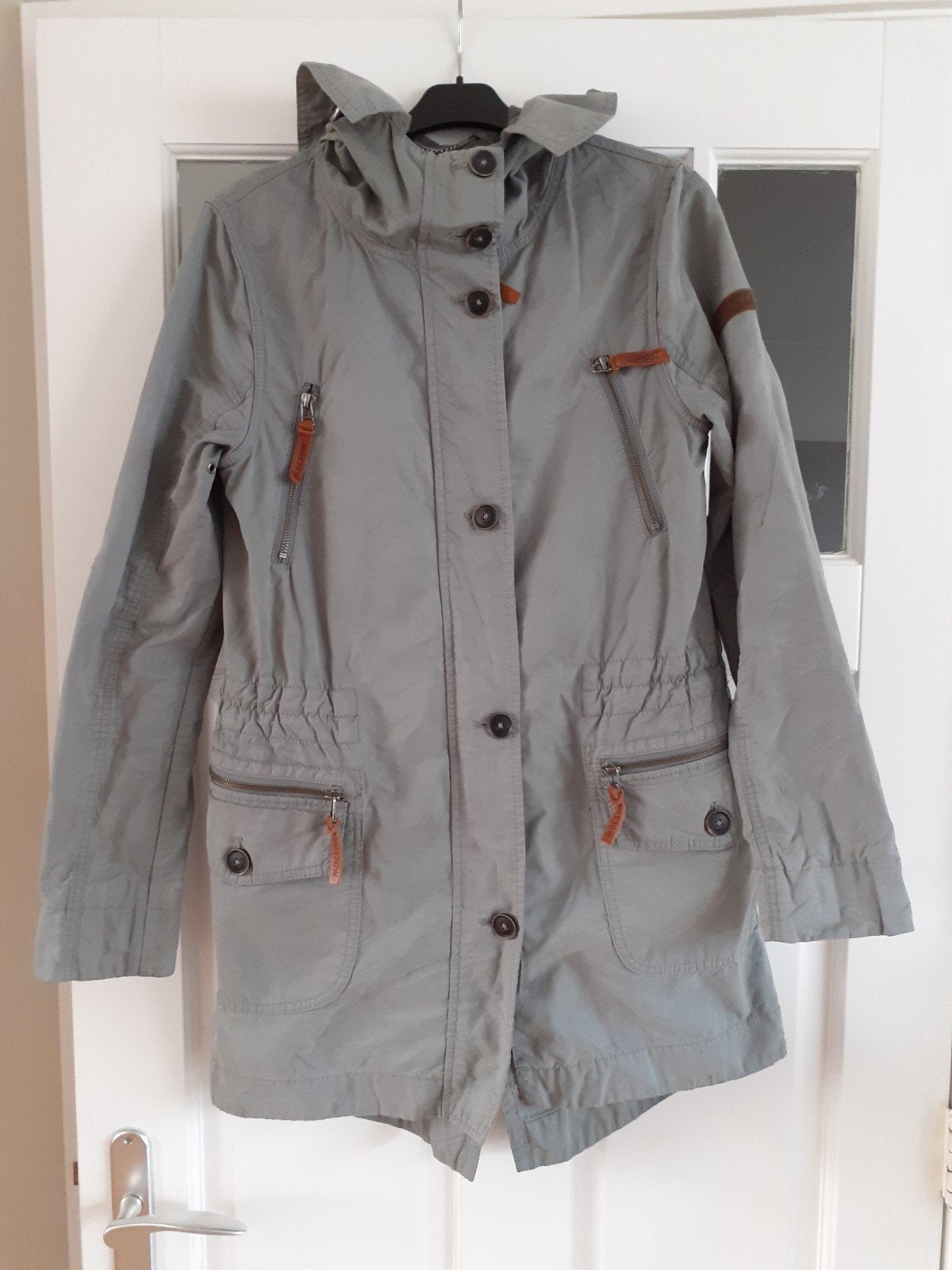 Moscow groene parka jas maat S, Ophalen of Verzenden, Maat 36 (S), Groen, Moscow
