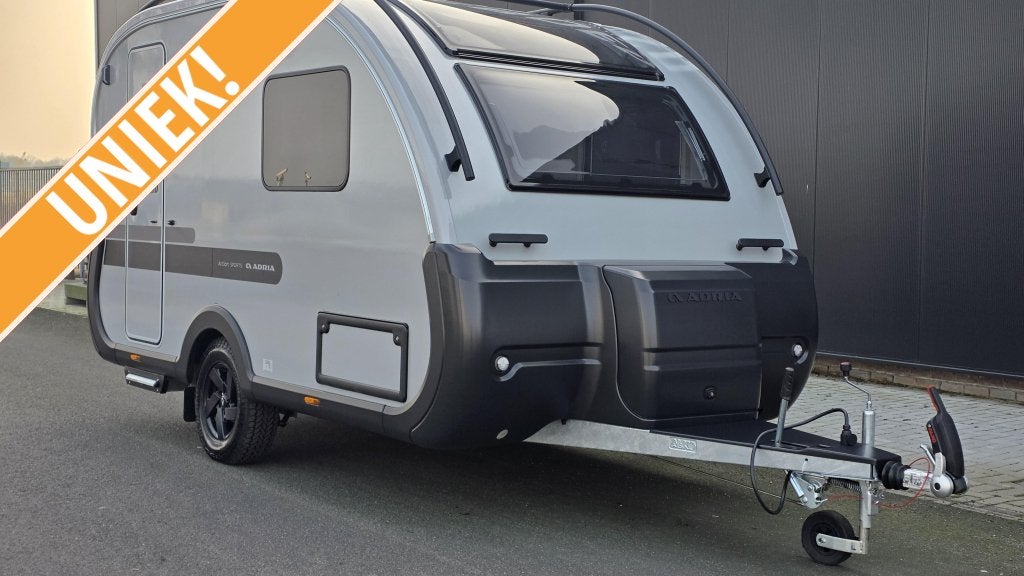 Adria Action Sport 391 LH, Caravans en Kamperen, Schokbreker, Standaardzit, Tot en met 2, Bedrijf