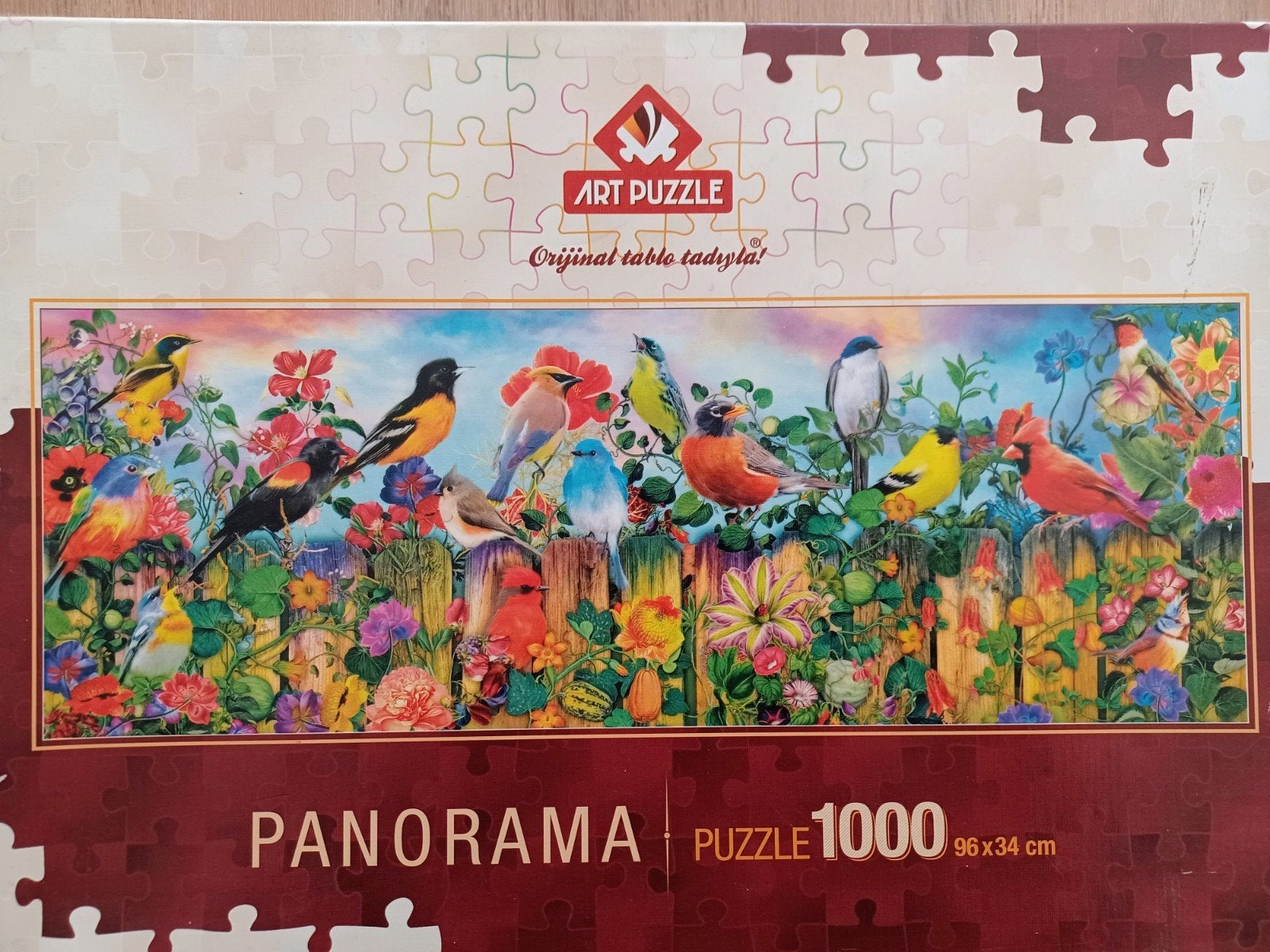 Art Puzzel - Panorama - 1000 stukjes, Ophalen of Verzenden, 500 t/m 1500 stukjes, Zo goed als nieuw, Legpuzzel