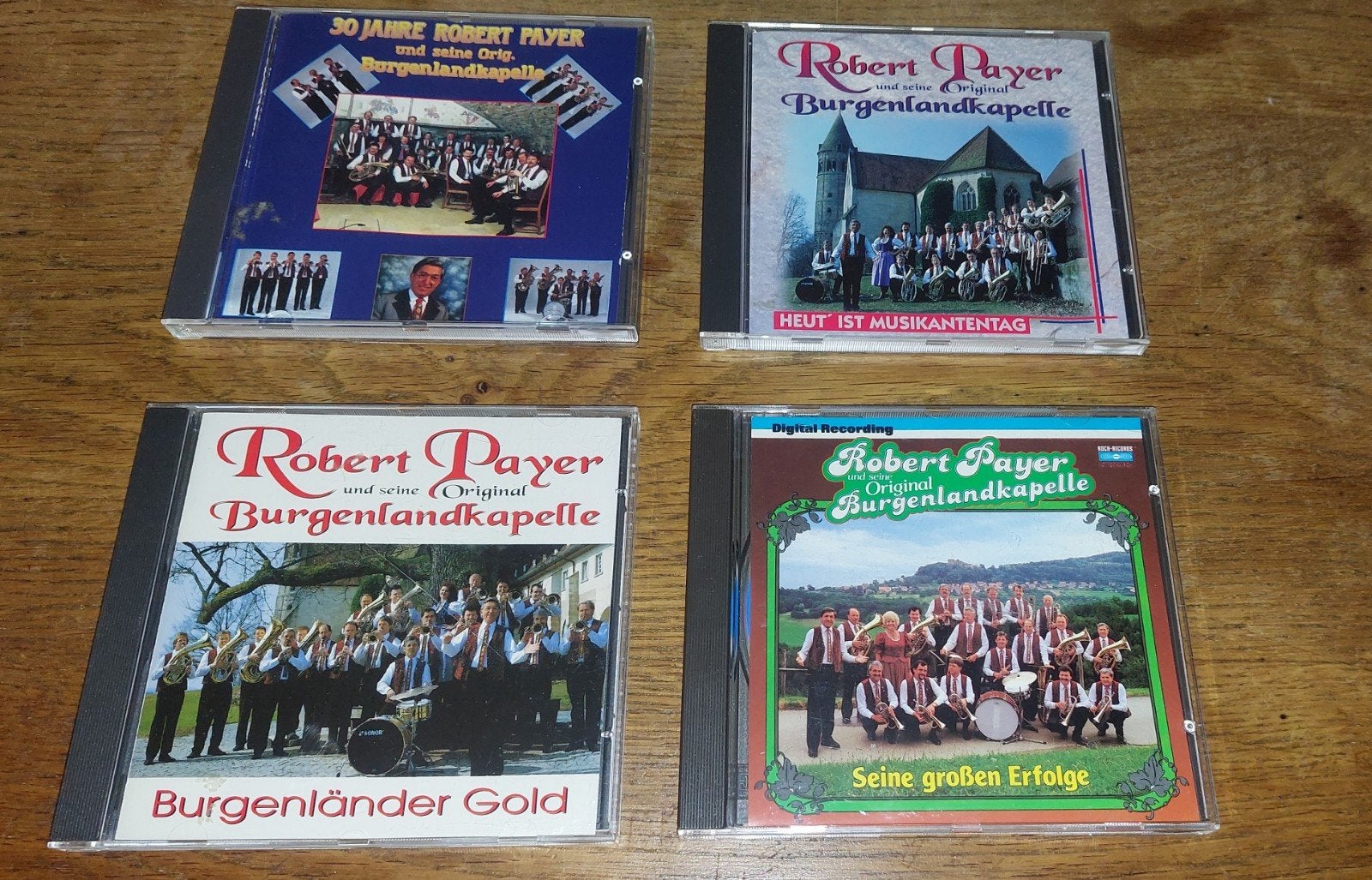 Robert Payer u.s.org. Burgenlandkapelle  4 cd's krasvrij, Verzenden, Zo goed als nieuw