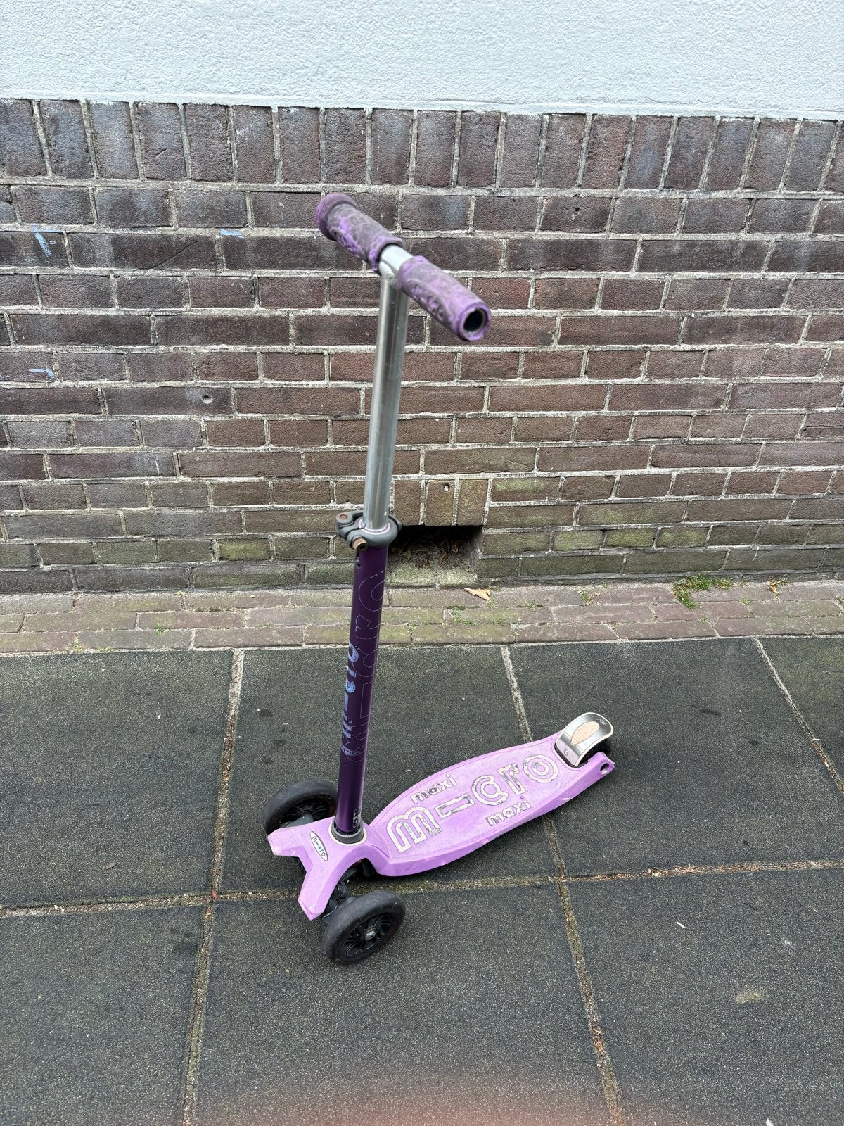 Micro Maxi step paars, Fietsen en Brommers, Steps, Ophalen, Gebruikt, Gewone step