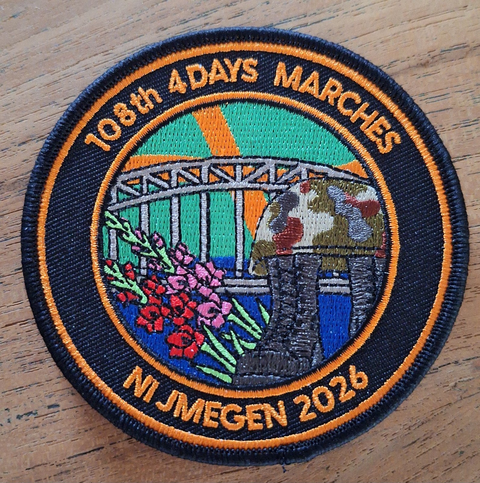 Vierdaagse editie 108 2026, Ophalen of Verzenden, Overige soorten, Nederland, Embleem of Badge