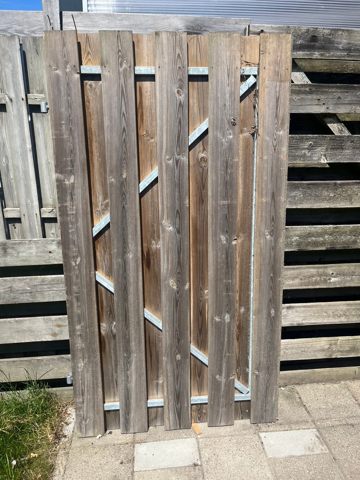 Tuinpoort, Tuin en Terras, Tuinpoorten, Ophalen, Gebruikt, Draaipoort, 150 tot 200 cm