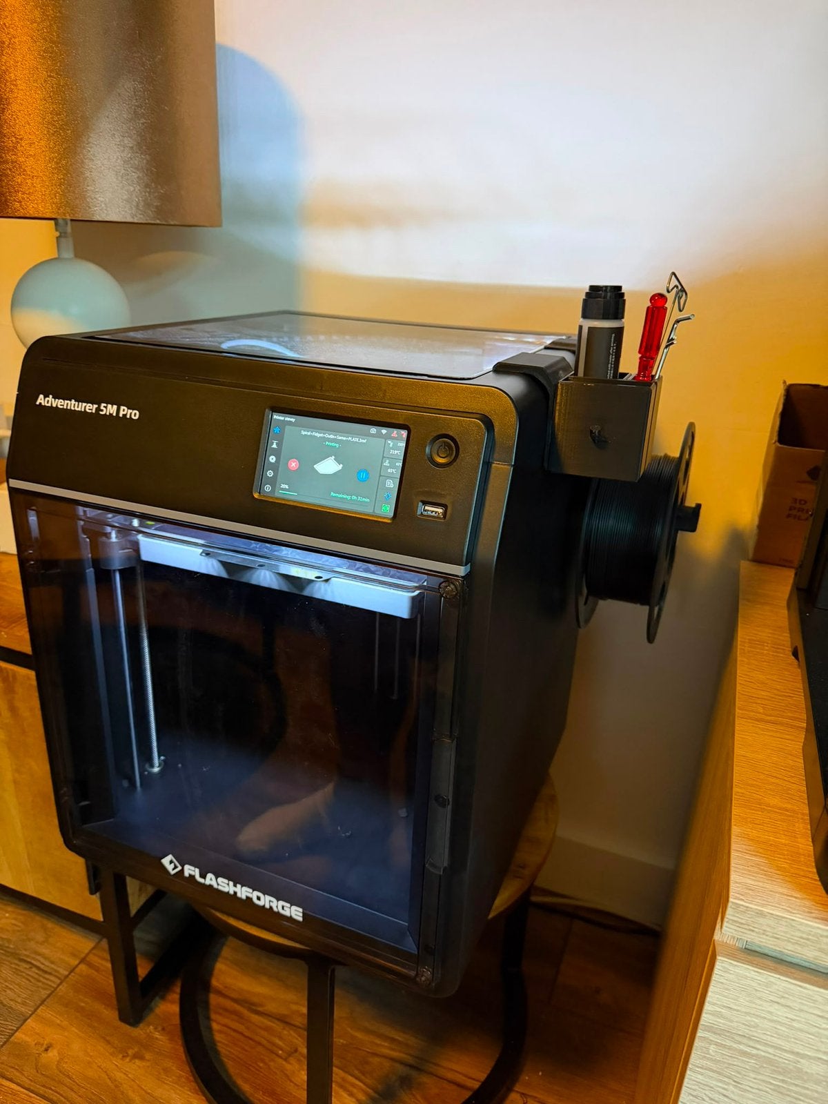 Flashforge 5m pro 3d printer, Ophalen of Verzenden, Zo goed als nieuw