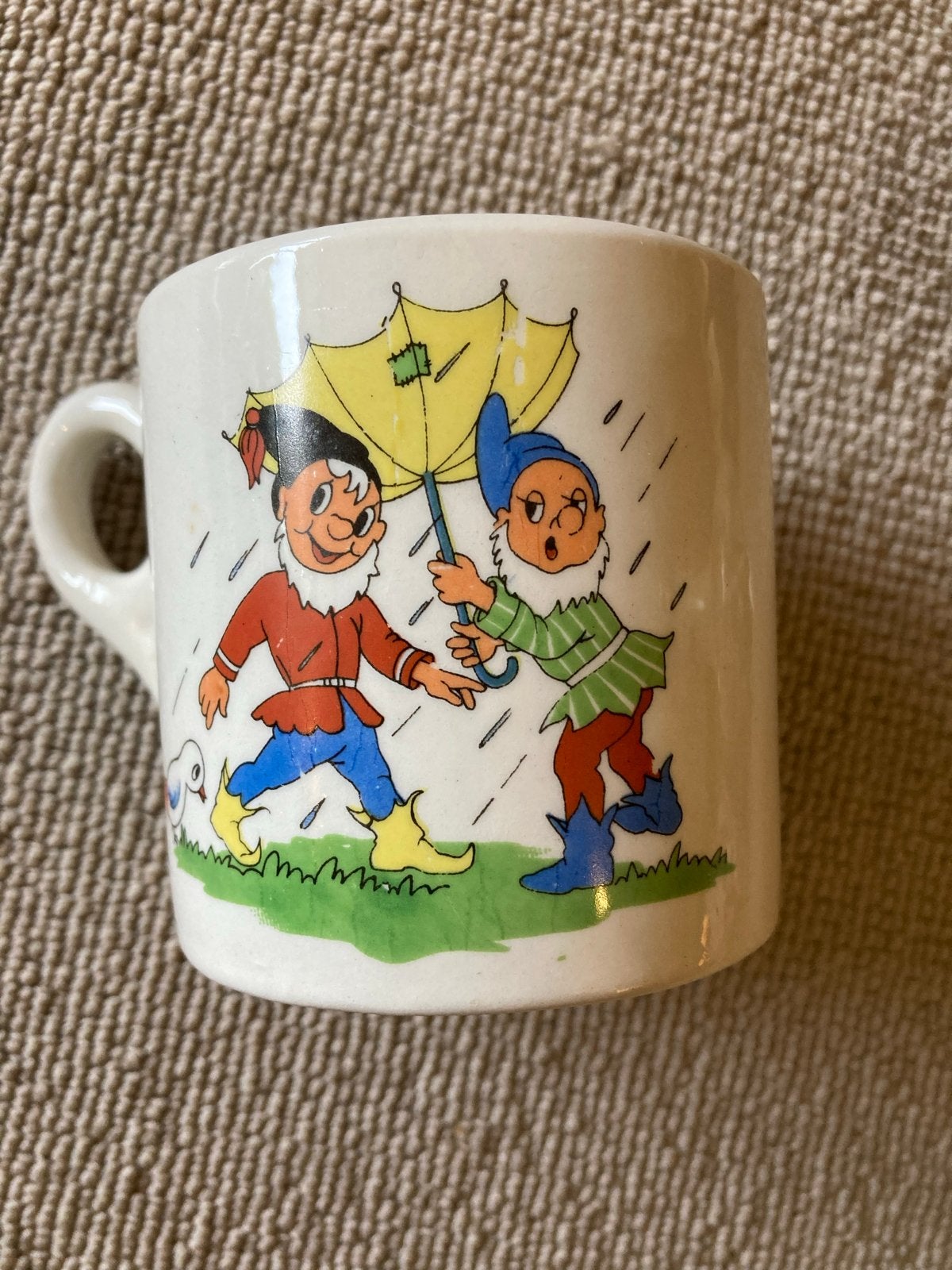 Vintage Kabouter Mok - Jaren '60/70, Ophalen of Verzenden
