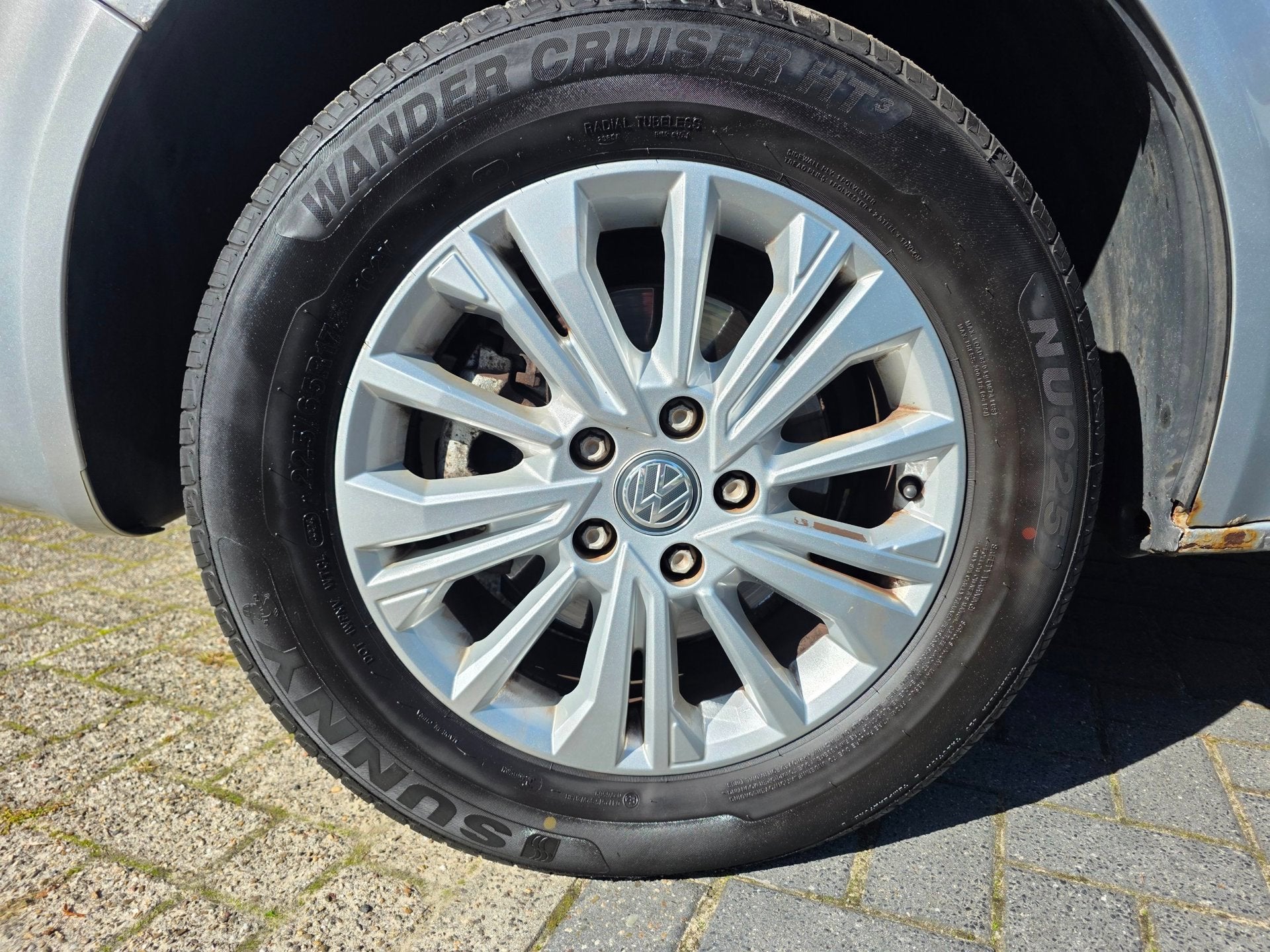 Volkswagen Transporter 2.5 TDI Trendline DC |LEER|automaat|A, Auto's, Gebruikt, Zwart, Volkswagen, Parkeersensor