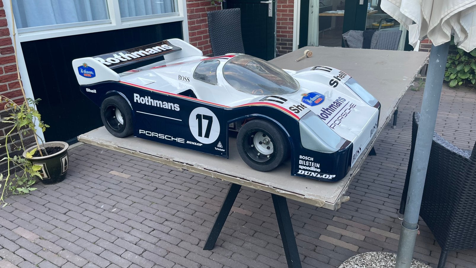 Dwa porsche, Ophalen, Zo goed als nieuw, Auto