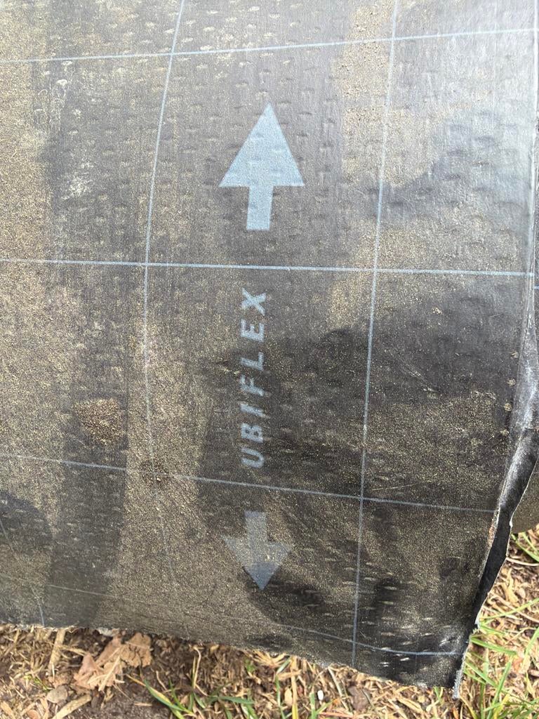 Ubiflex loodvervanger 20 cm breed, Doe-het-zelf en Verbouw, Dakpannen en Dakbedekking, Ophalen, Overige materialen, Zwart, Overige typen