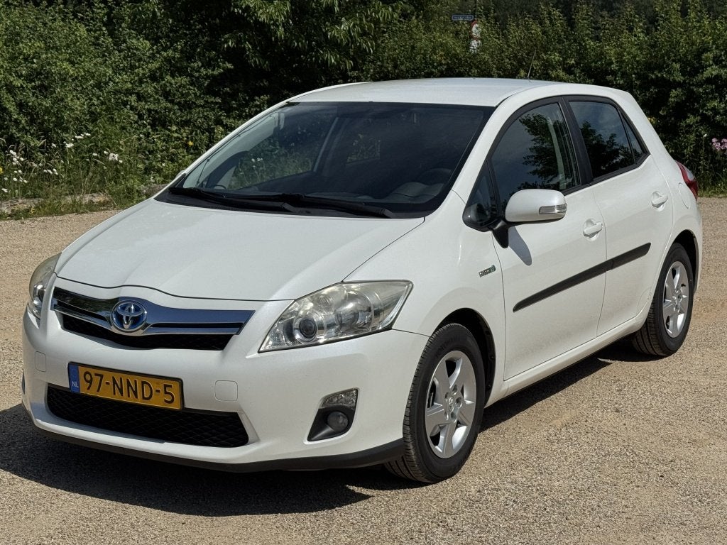 Toyota Auris 1.8 Full Hybrid Aspiration (bj 2010, automaat), Auto's, Euro 5, Stof, Gebruikt, 4 cilinders