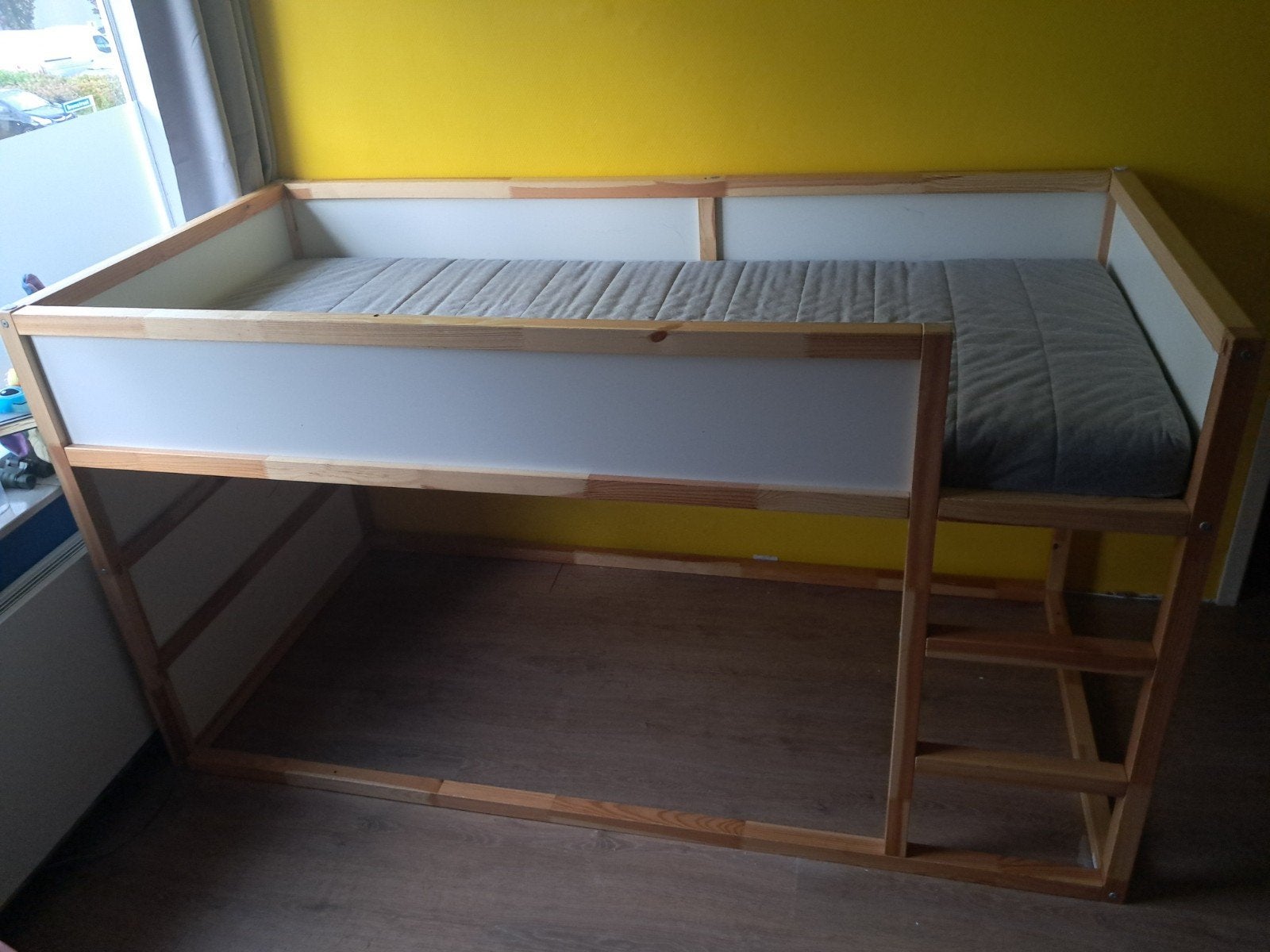 Ikea kura bed, Ophalen, 85 tot 100 cm, Gebruikt, 180 cm of meer