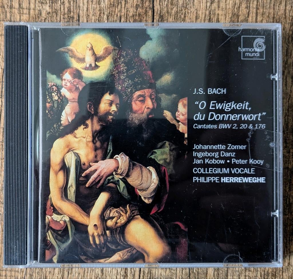 Herreweghe - Bach - O Ewigkeit, du Donnerwort, Ophalen of Verzenden, Barok, Gebruikt, Vocaal