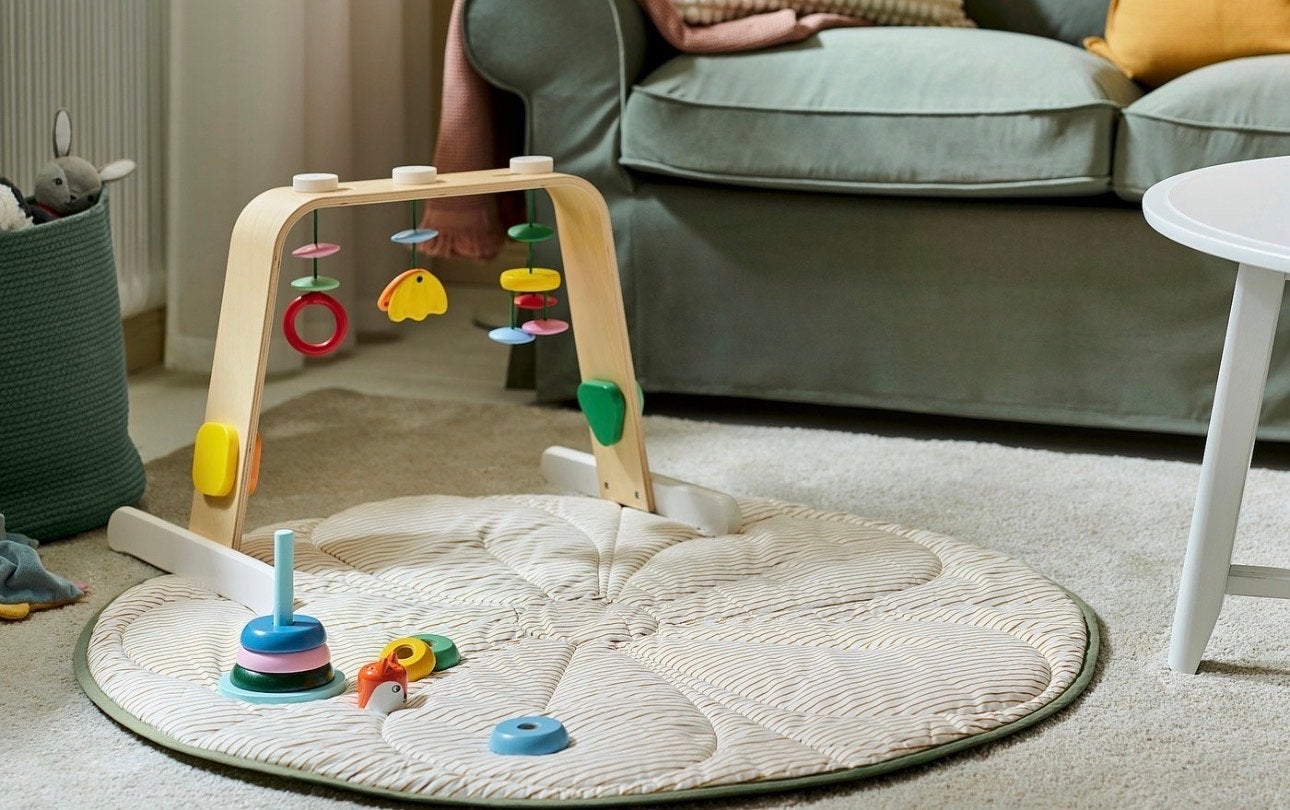 Ikea Leka Babygym Hout - Zo goed als nieuw, Ophalen of Verzenden, Zo goed als nieuw, Babygym