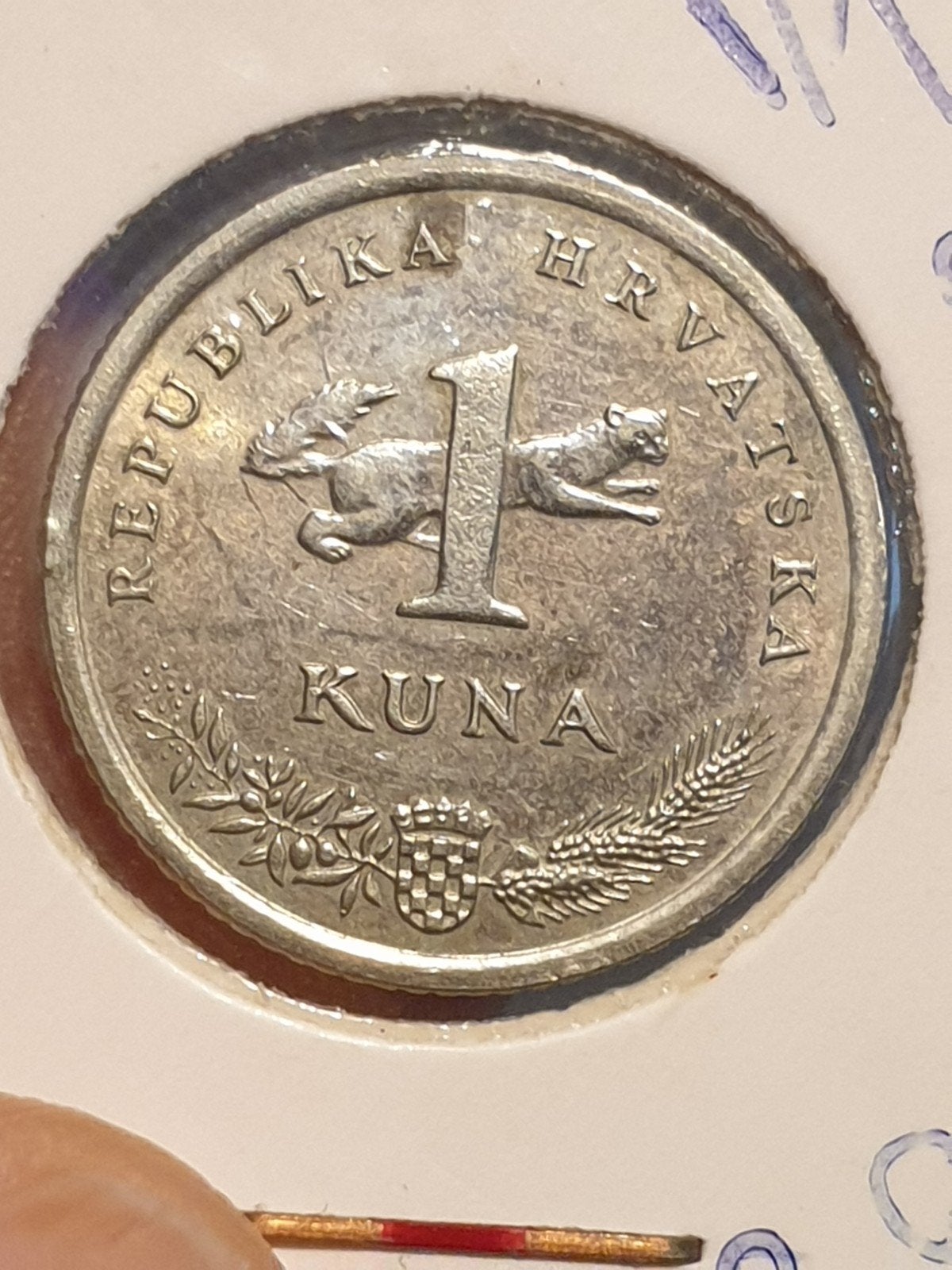 Kroatië, 1 kuna 1999 (16), Ophalen of Verzenden, Overige landen