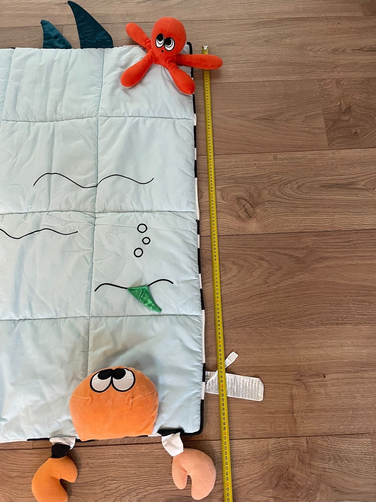 IKEA KLAPPA Speelkleed met Krab en Octopus, Ophalen of Verzenden, Gebruikt, Speelkleed