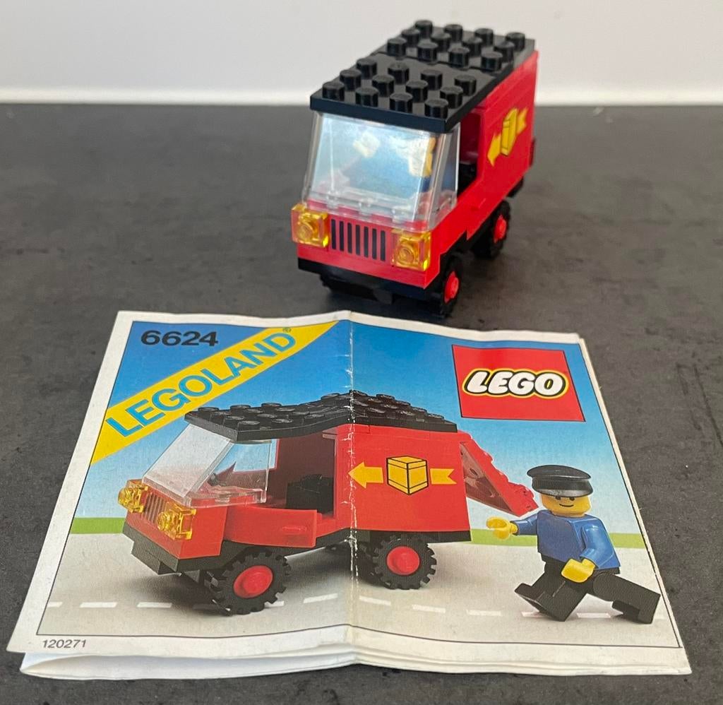 Lego 6624 pakketbezorger, Ophalen of Verzenden, Zo goed als nieuw