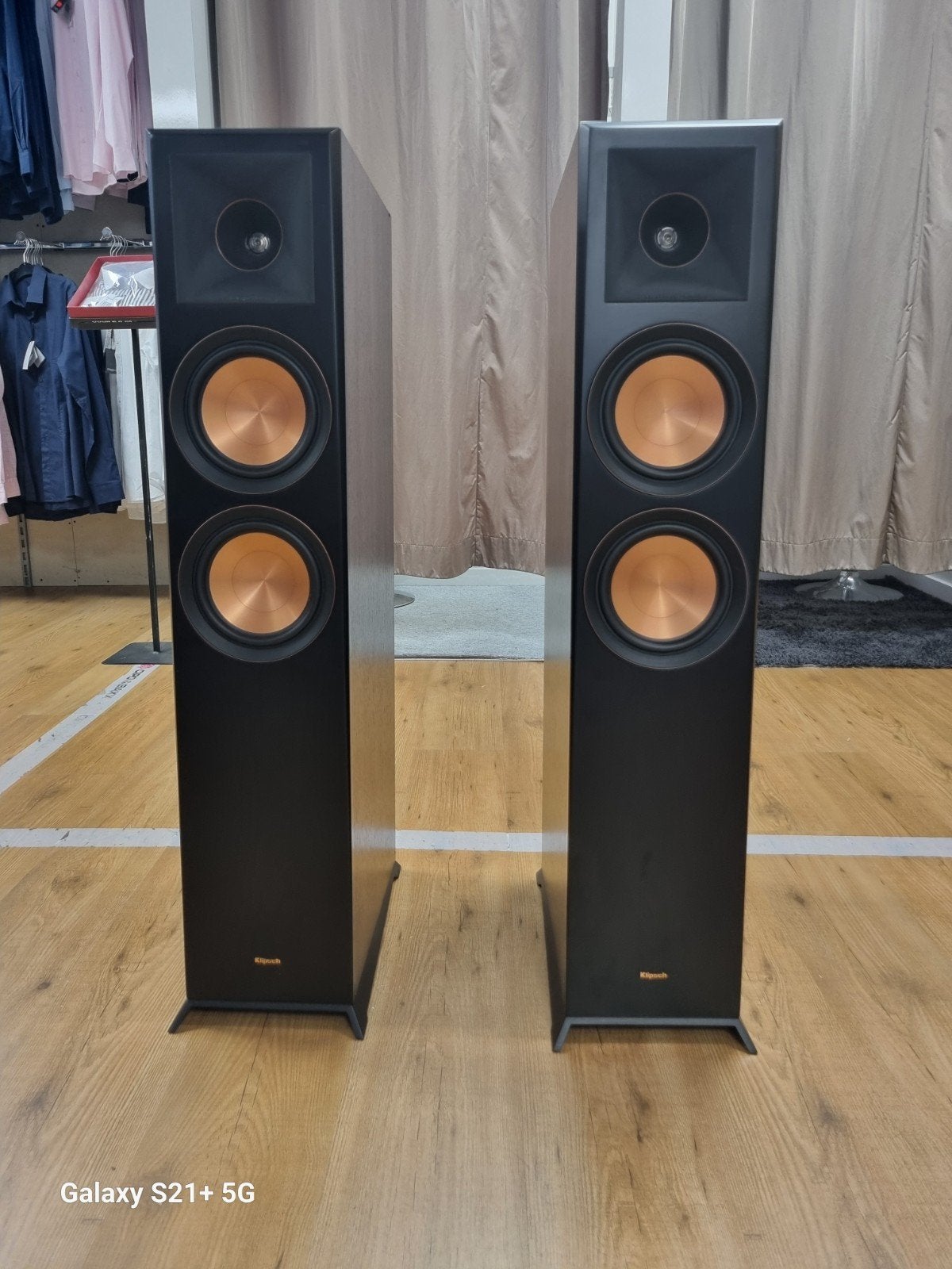 Klipsch RP-6000F vloerstaande speakers set van 2 Walnut, Stereo speakers, -, Zo goed als nieuw, -