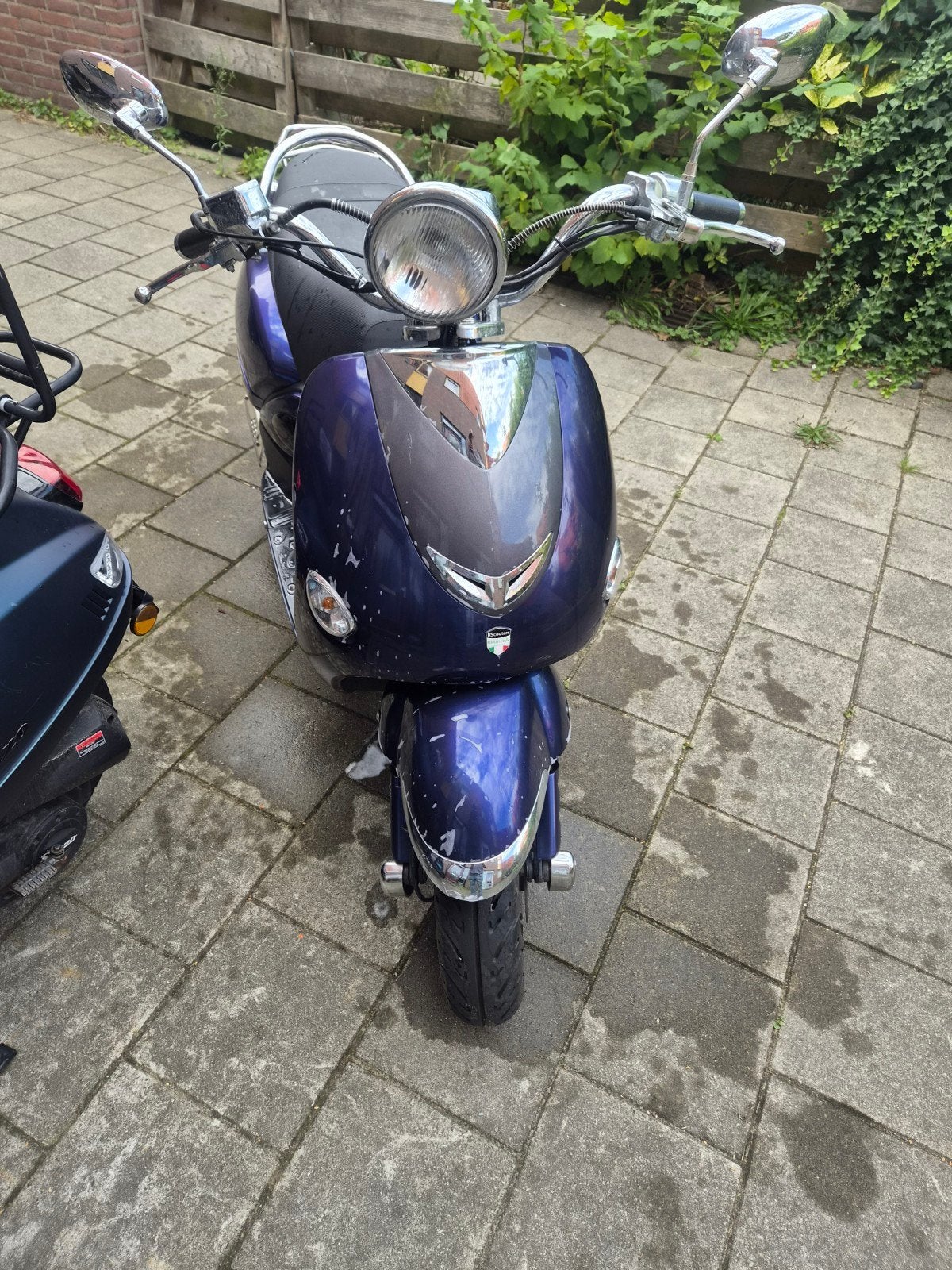 new retro scooter, Fietsen en Brommers, Gebruikt, Benzine, Ophalen, Overige merken