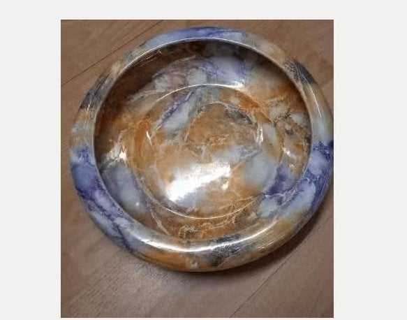 Art Deco glazen schaal Arabia Finland ca. 1940 – gemerkt, Antiek en Kunst, Antiek | Glas en Kristal, Ophalen of Verzenden