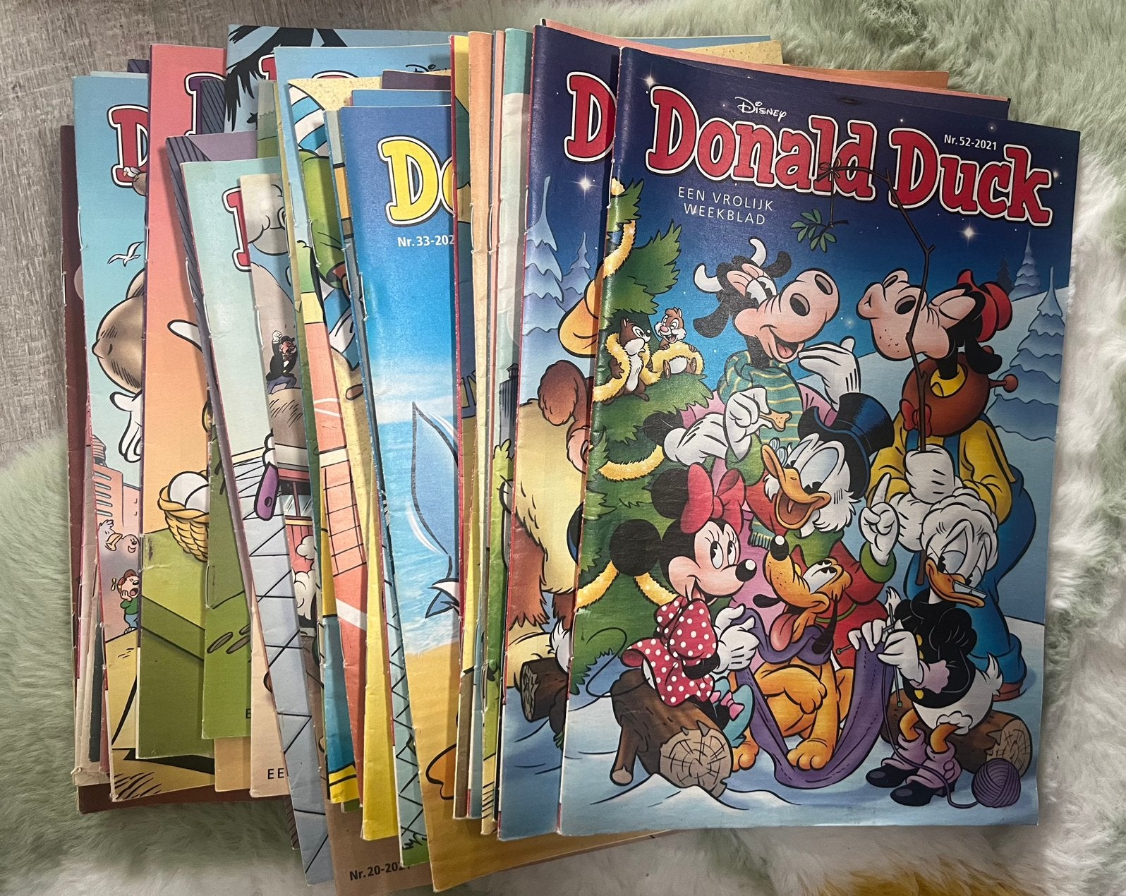 Donald Duck jaargang 2021 tijdschrift, Complete serie of reeks, Ophalen of Verzenden, Zo goed als nieuw, Europa