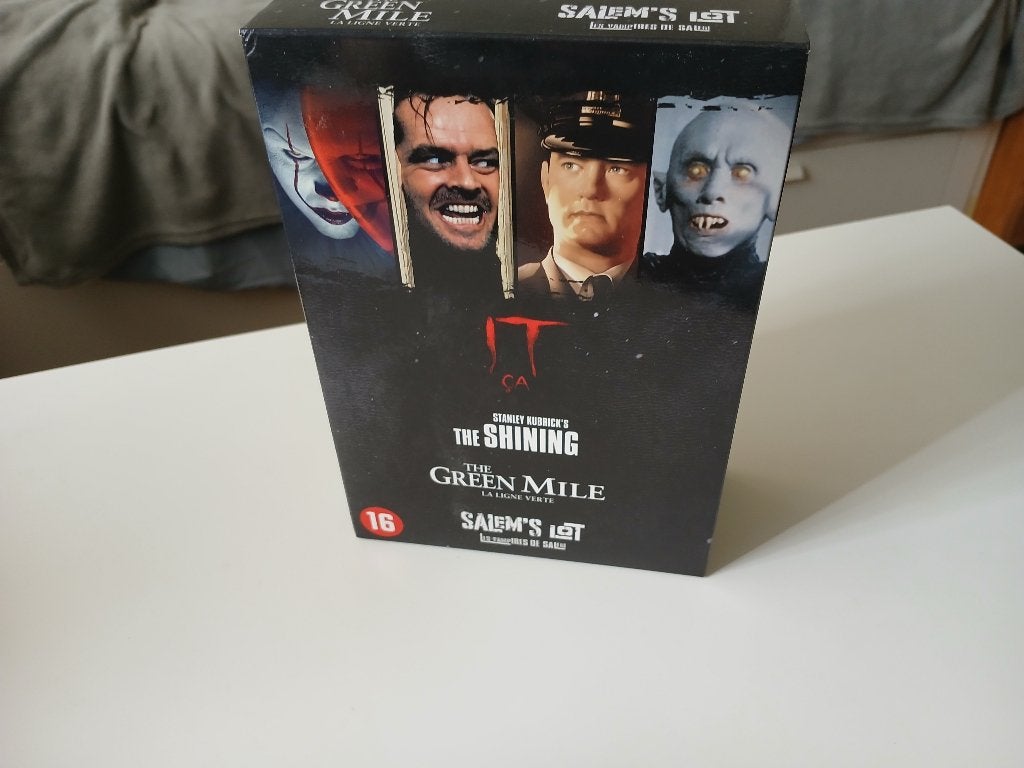 Stephen King DVD Boxset - 4 films, Vanaf 16 jaar, Overige genres, Ophalen of Verzenden, Zo goed als nieuw