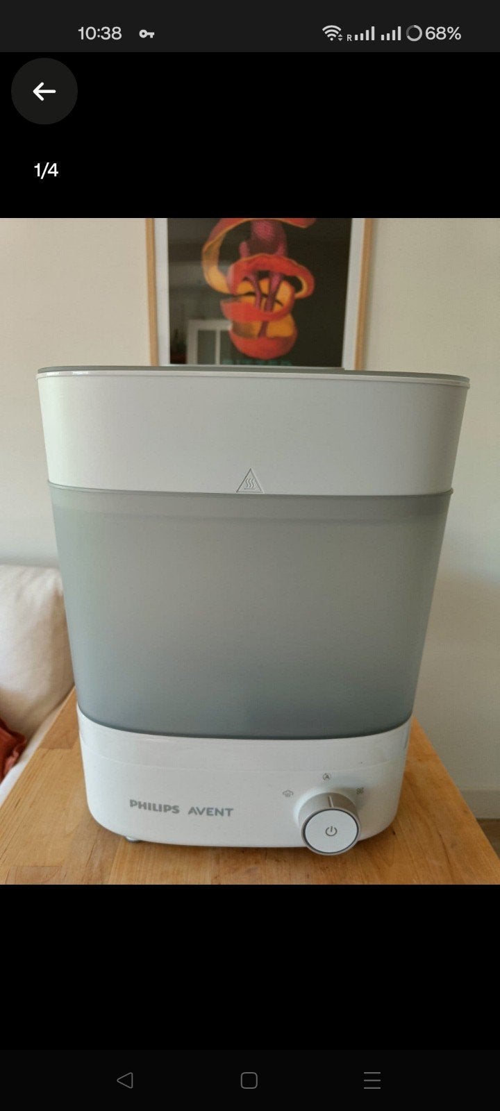 Philips Avent Sterilisator - Snel en efficiënt, Ophalen, Gebruikt, Sterilisator