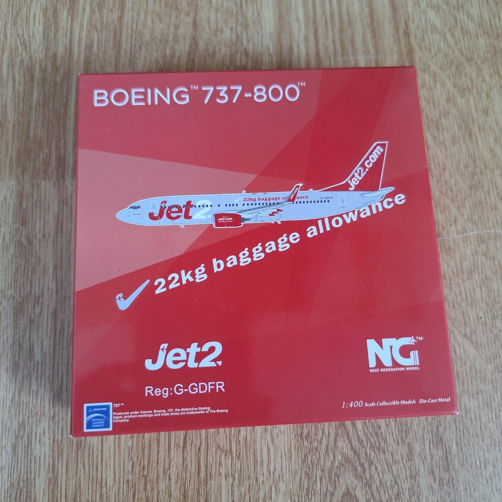 Jet2 B737-800 NG Models 1:400, Overige merken, 1:200 of kleiner, Ophalen of Verzenden, Zo goed als nieuw