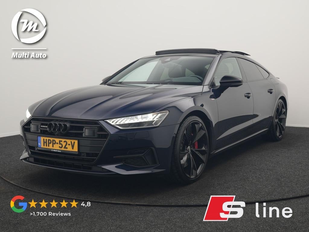 Audi A7 Sportback 50 TFSI e Quattro 2x S Line PHEV 299pk | T, Auto's, Gebruikt, 4 cilinders, Plug-in hybride, Bedrijf