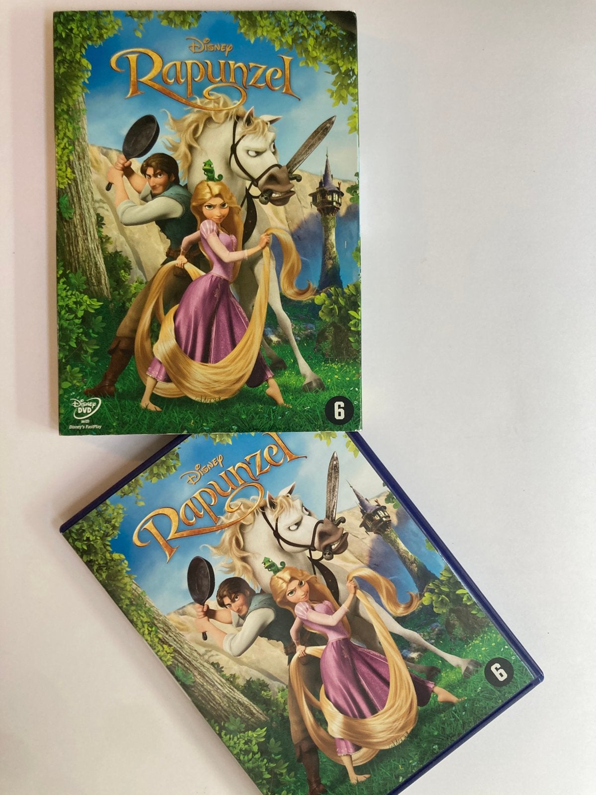 Rapunzel / Tangled, 2010 / DVD / Disney / GR#54, Inclusief doosje, Animatie, Amerikaans, Nederlands