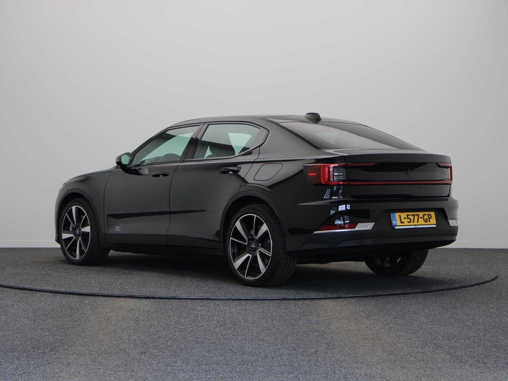 Polestar 2 Long Range Dual Motor Launch Edition 78kWh | SOH, Auto's, Polestar 2, Stof, Gebruikt, Zwart