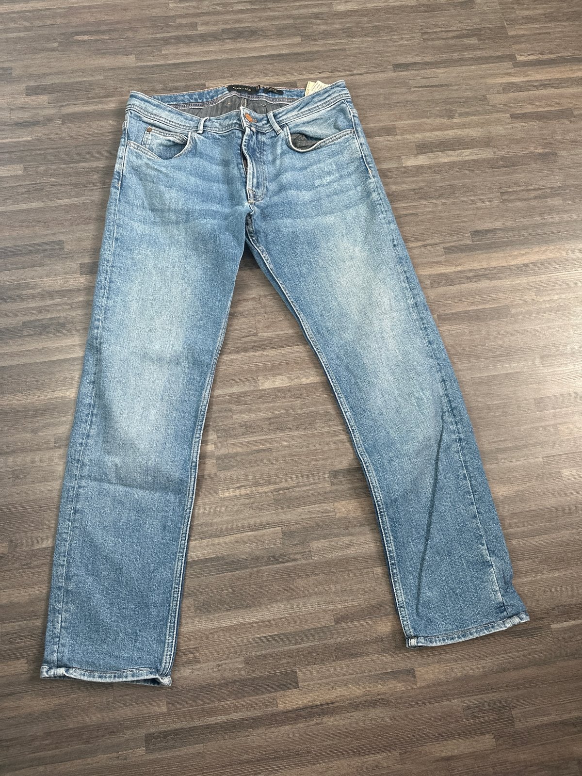 Massimo Dutti Slim Fit Jeans - Maat 31, Ophalen of Verzenden, Zo goed als nieuw, Blauw, W32 (confectie 46) of kleiner