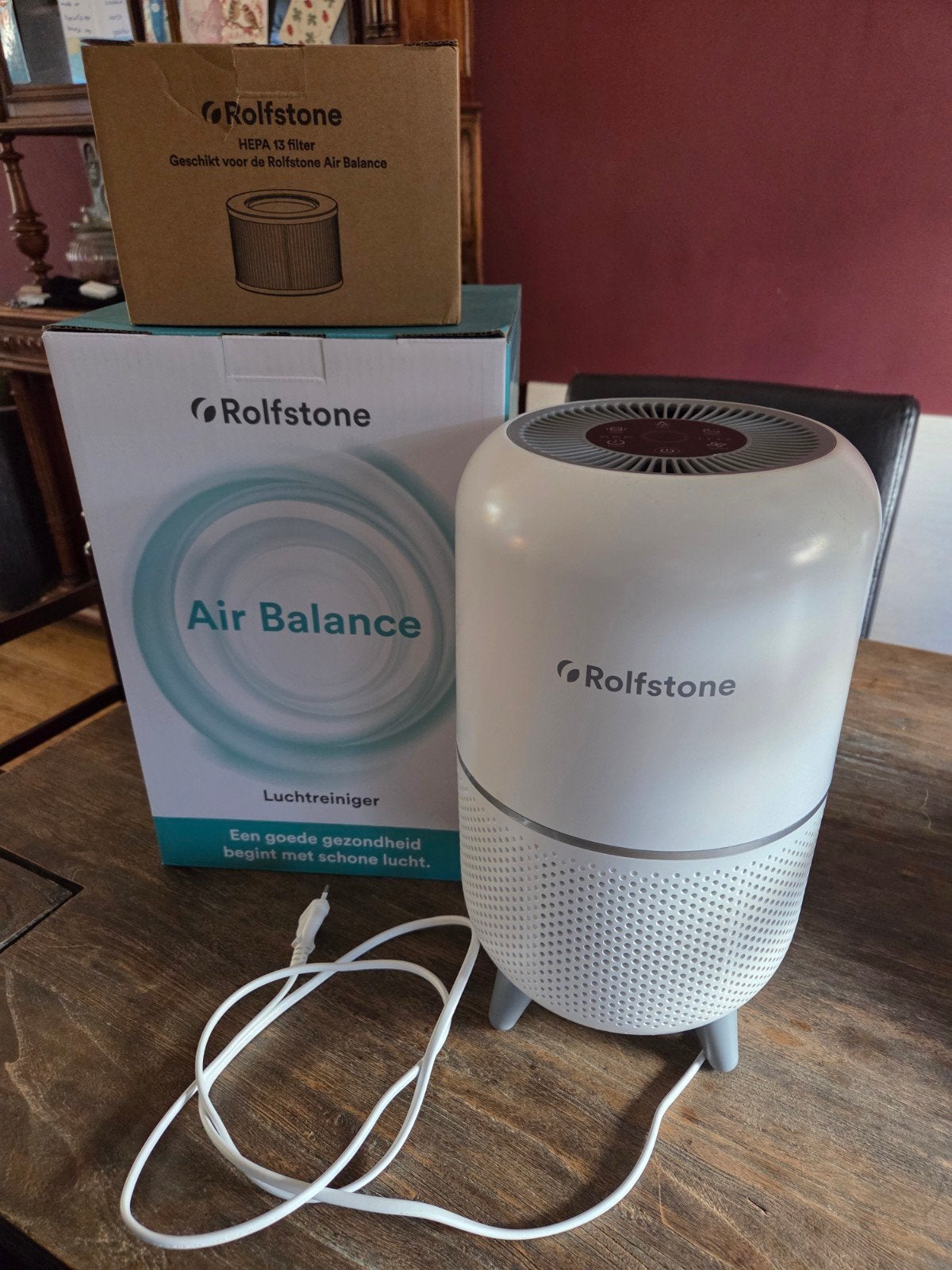 Rolfstone Air Balance Luchtreiniger - Zo goed als nieuw, Ophalen of Verzenden, Zo goed als nieuw, Luchtreiniger