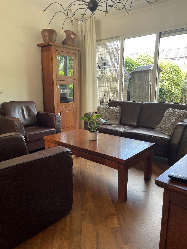 Kast met 3 compartimenten, Ophalen, 50 tot 100 cm, Kersenhout, 150 tot 200 cm