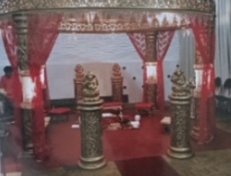 Mandap, Ophalen