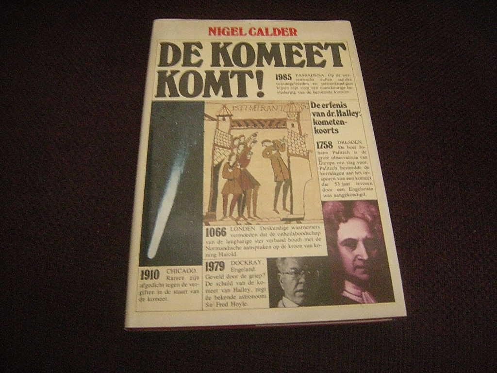 Calder - De komeet komt!, Ophalen of Verzenden, Gelezen, Natuurwetenschap