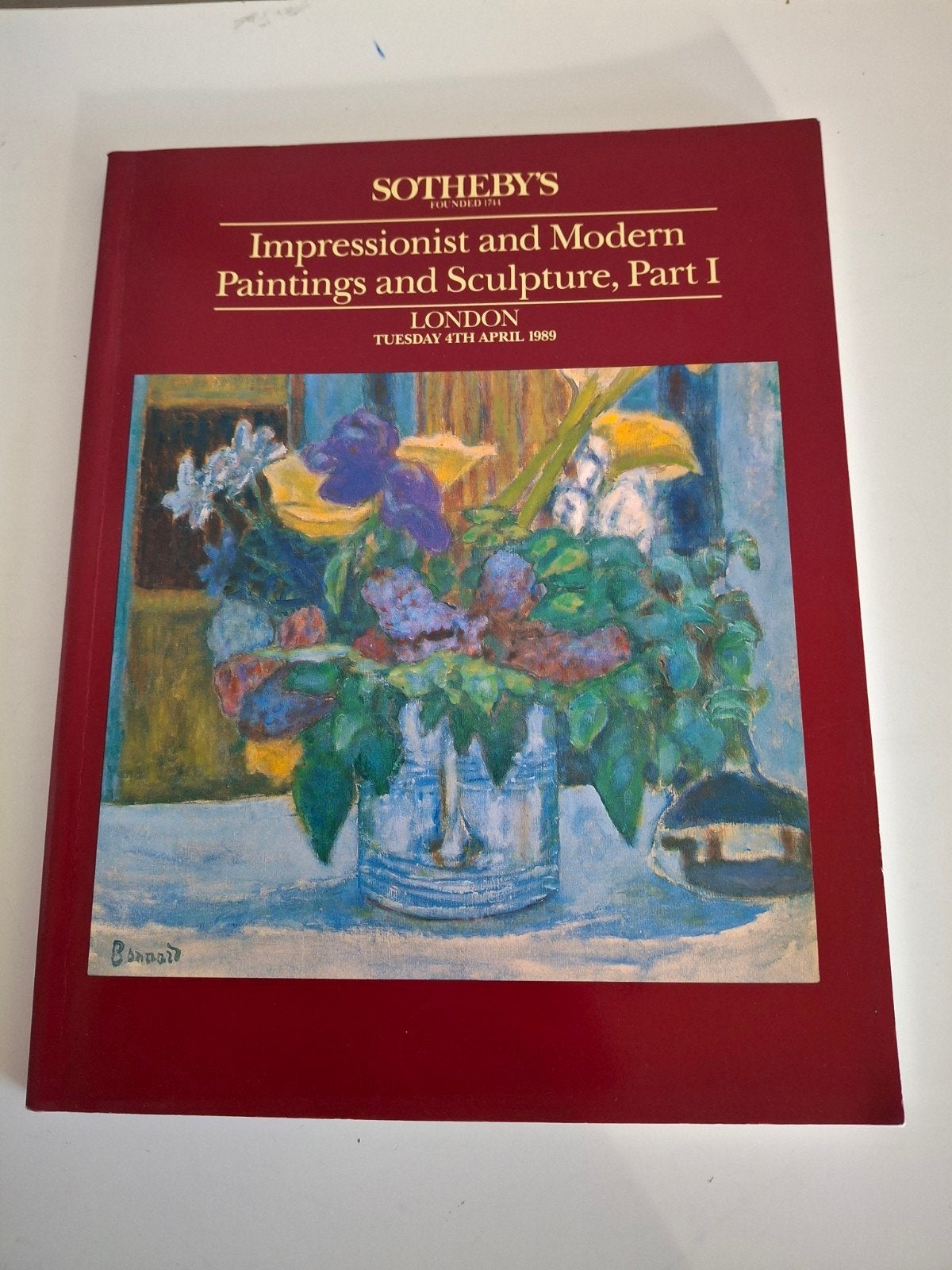 Sotheby's Impressionist & Modern Paintings & Sculpture, Boeken, Ophalen of Verzenden, Zo goed als nieuw, Sotheby's, Europa overig