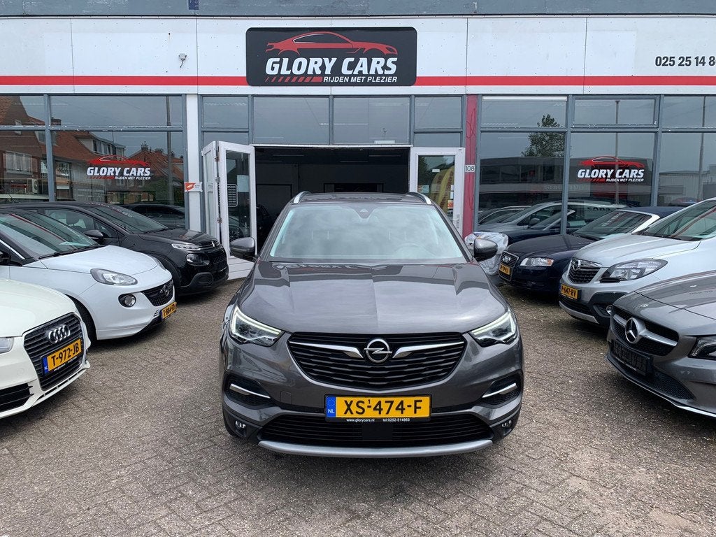Opel Grandland X 1.2 Turbo Executive CARPLAY-NAVI-LED-TREKHA, Auto's, Opel, Voorwielaandrijving, Stof, Gebruikt, 1199 cc