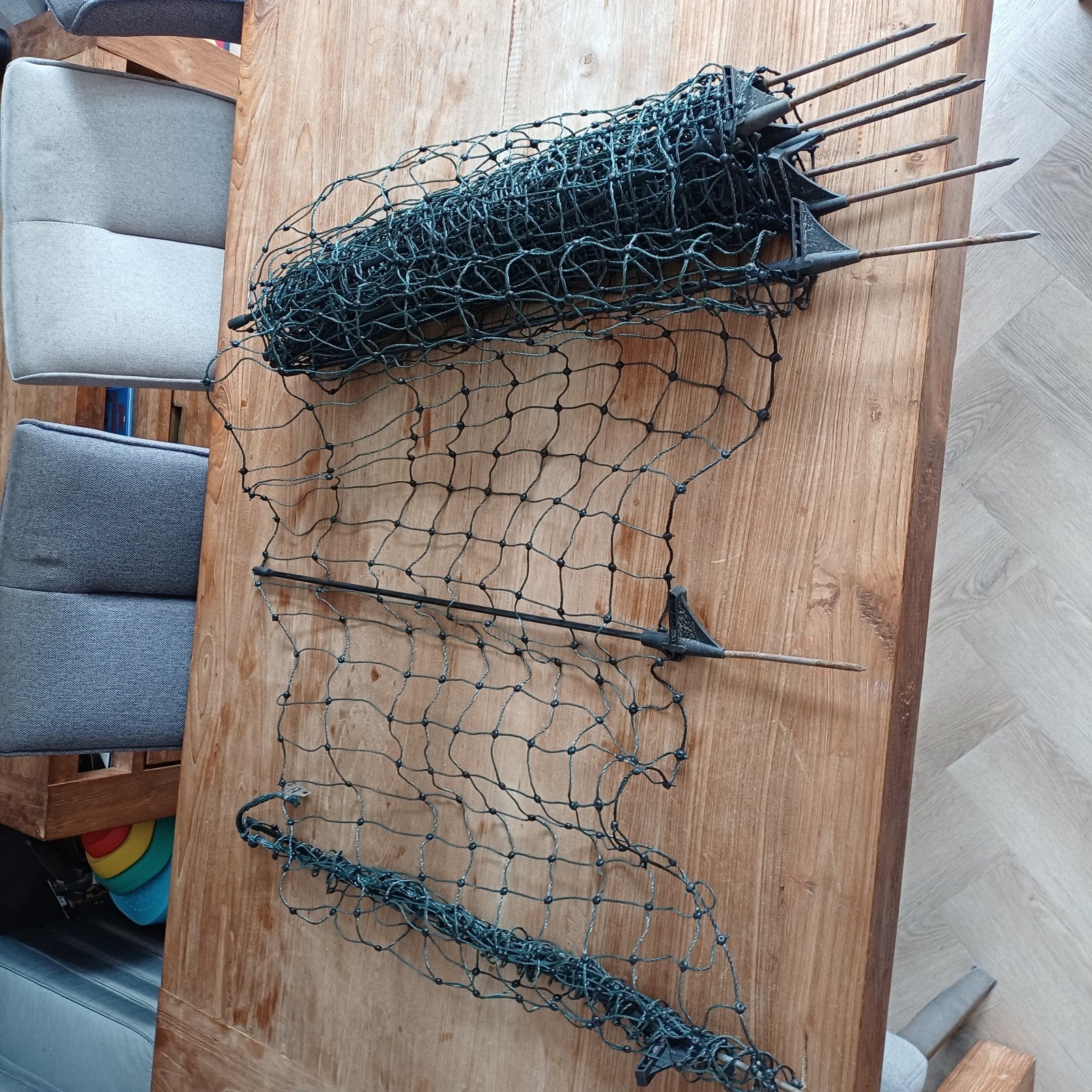 Gaashekwerk voor tuin of dierenverblijf, Verzenden, Gebruikt, Overige materialen, Gaashekwerk
